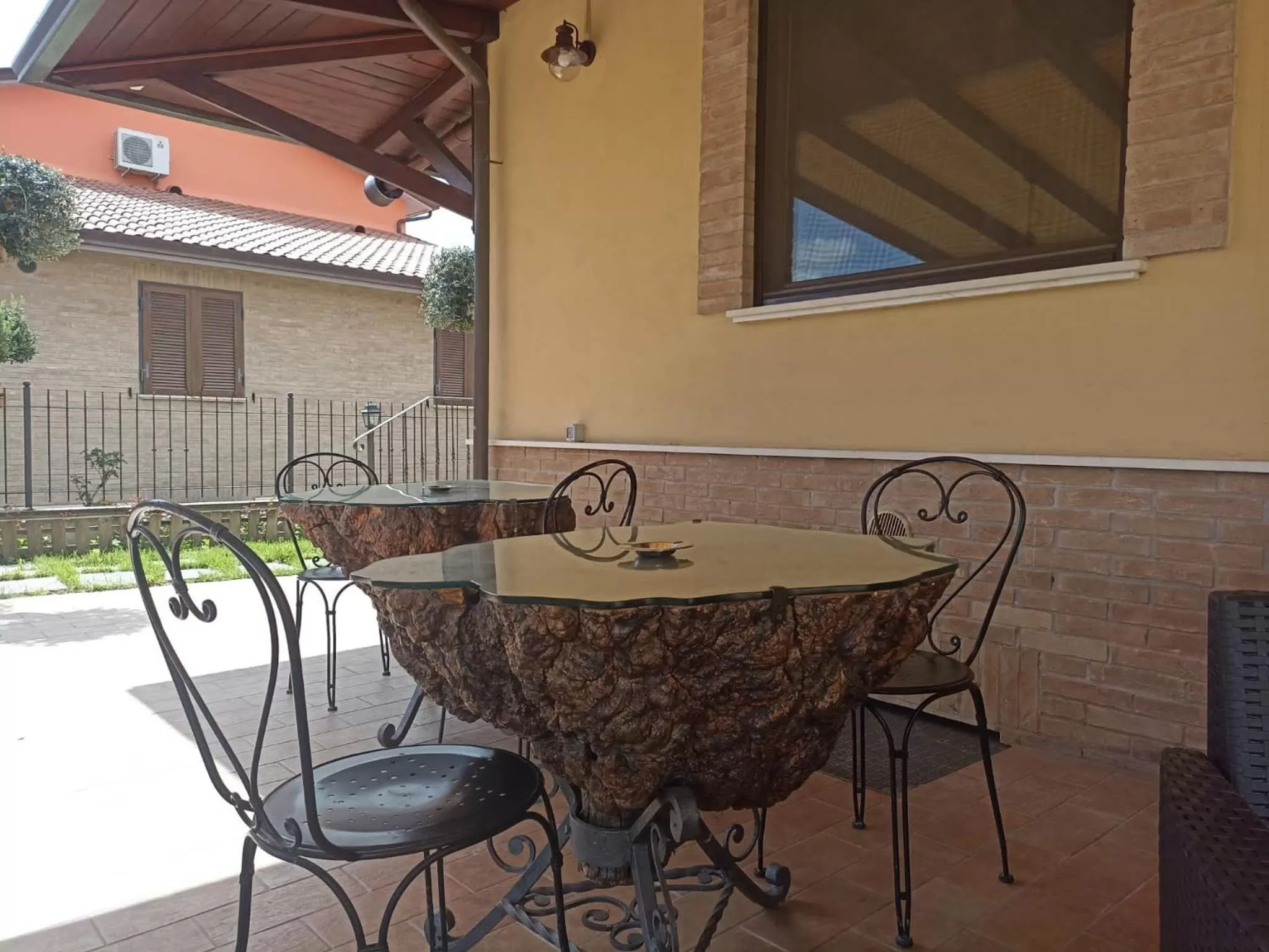 Patio in BELLA ASSISI B & B