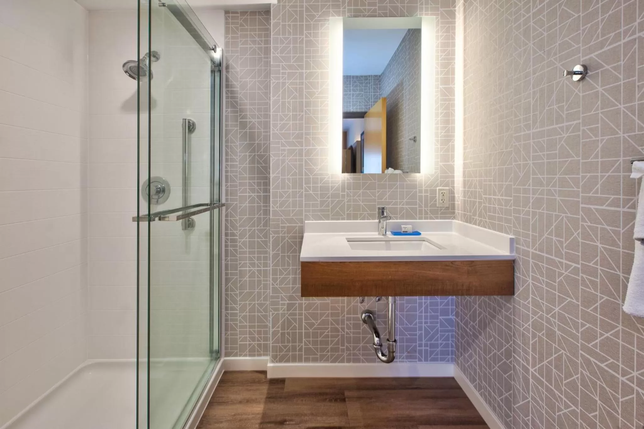 Bathroom in Holiday Inn Express Absecon-Atlantic City Area by IHG