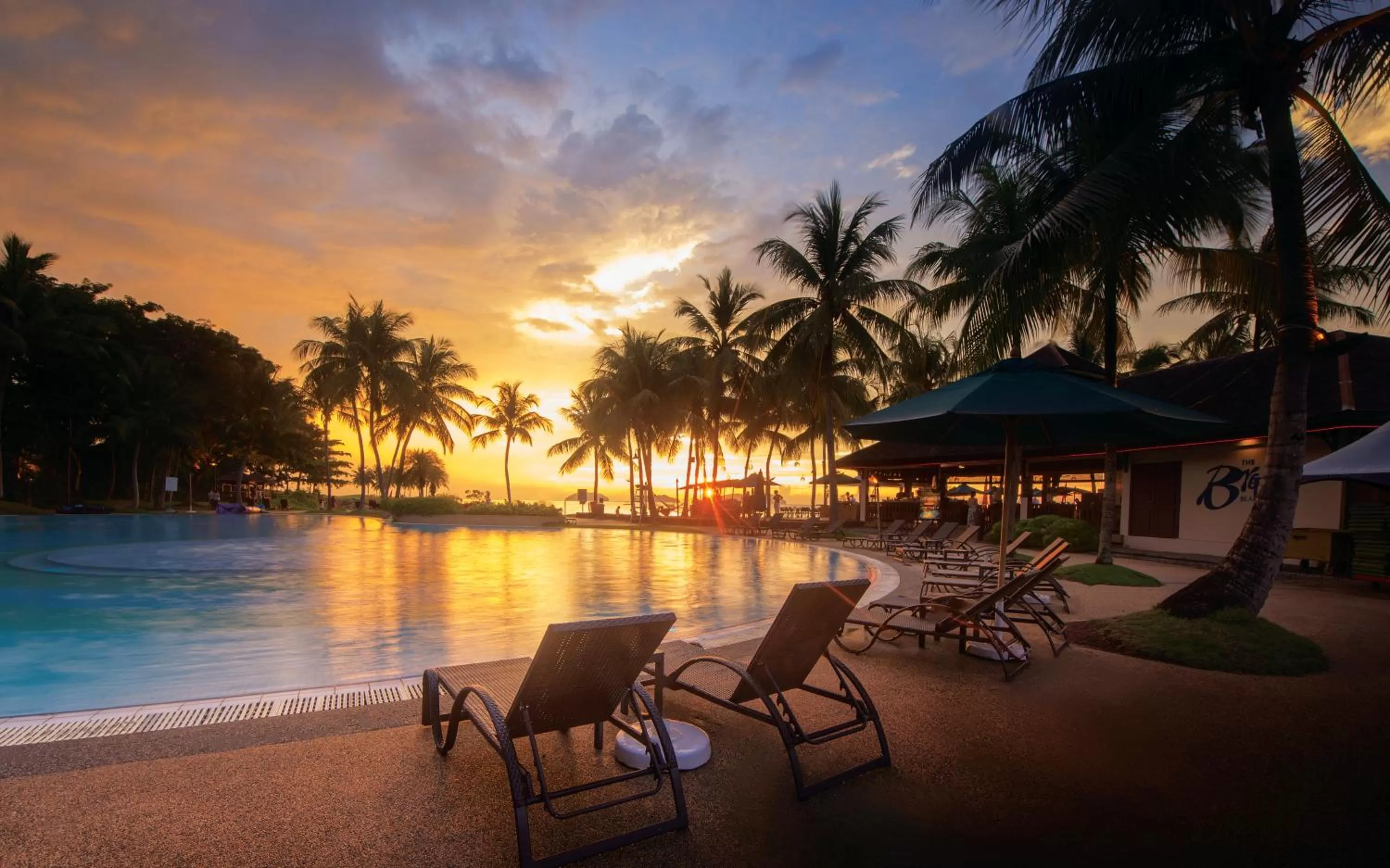 Property building in The Pacific Sutera Hotel