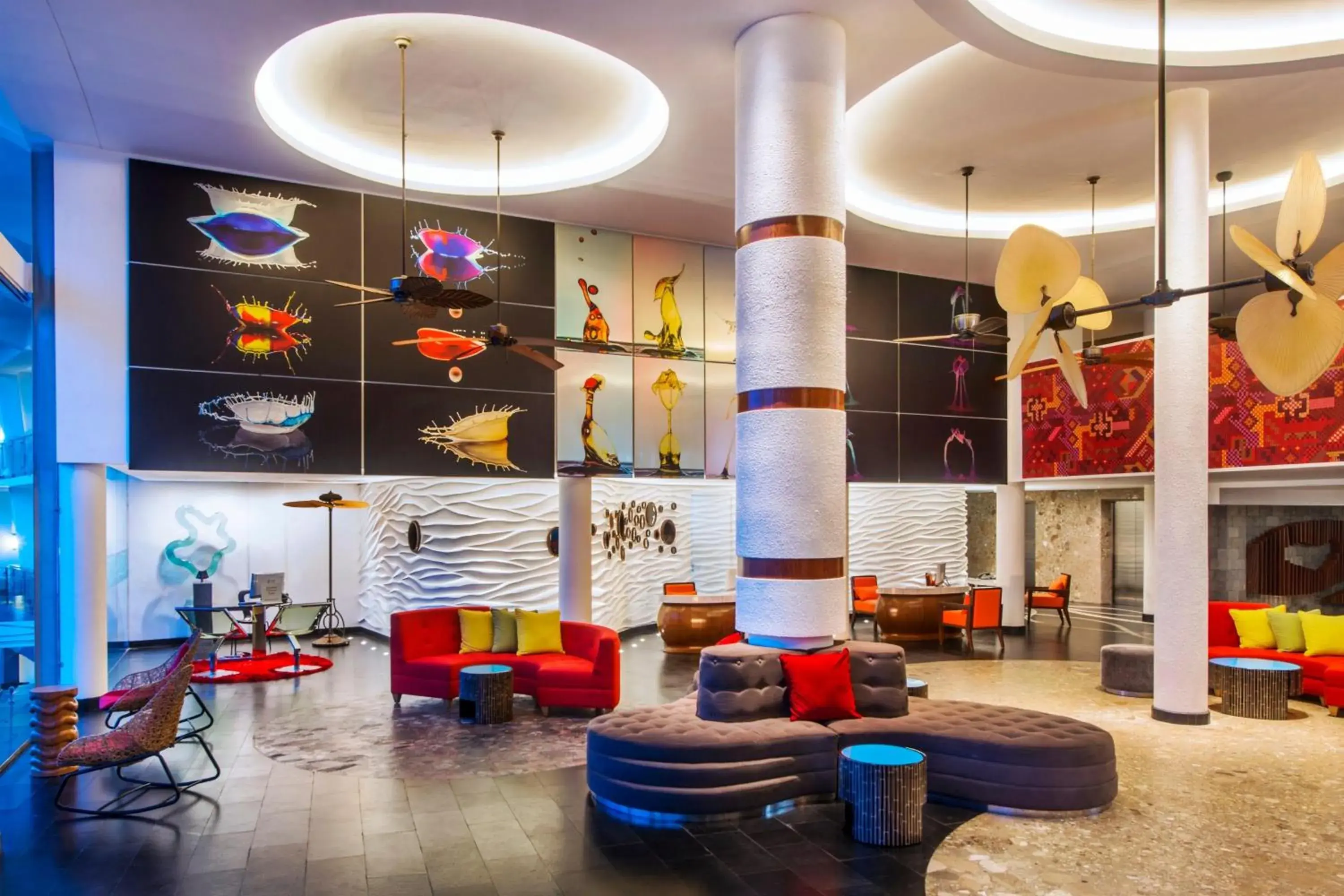 Lobby or reception, Lounge/Bar in Le Meridien Bali Jimbaran