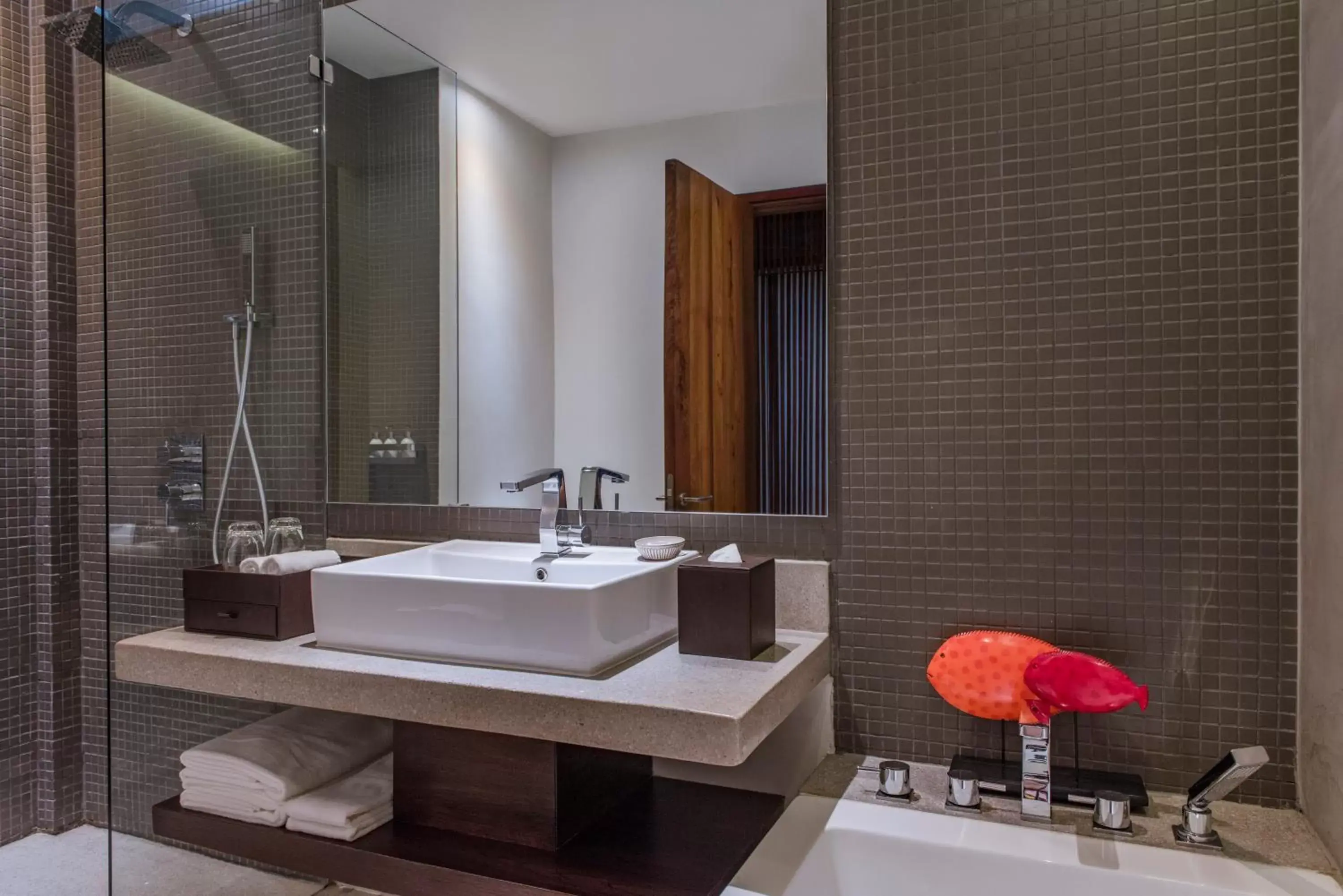 Bathroom in The Aviary Hotel