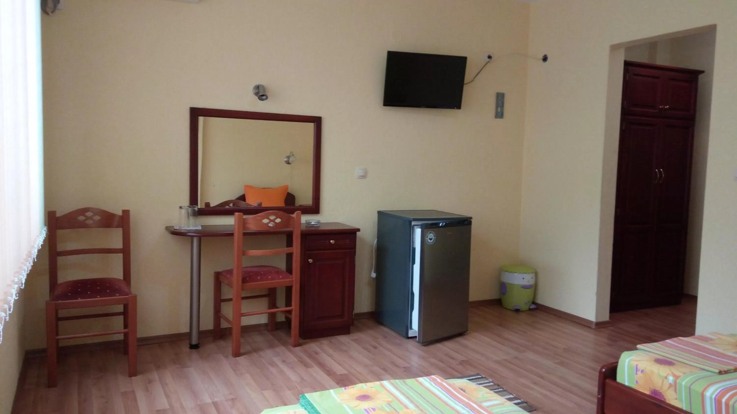 Bed in Motel Elegance