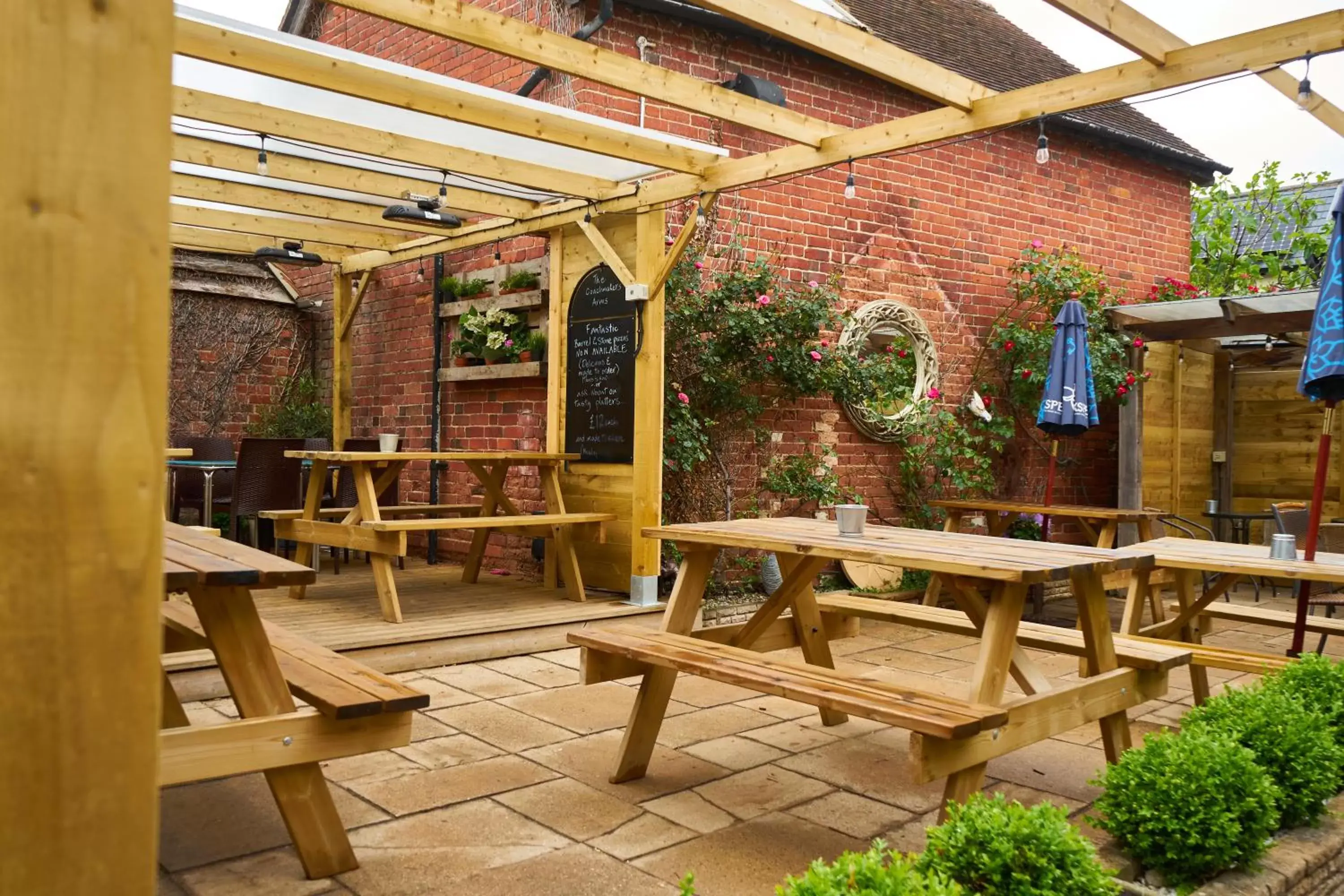Garden in The Coachmakers Arms