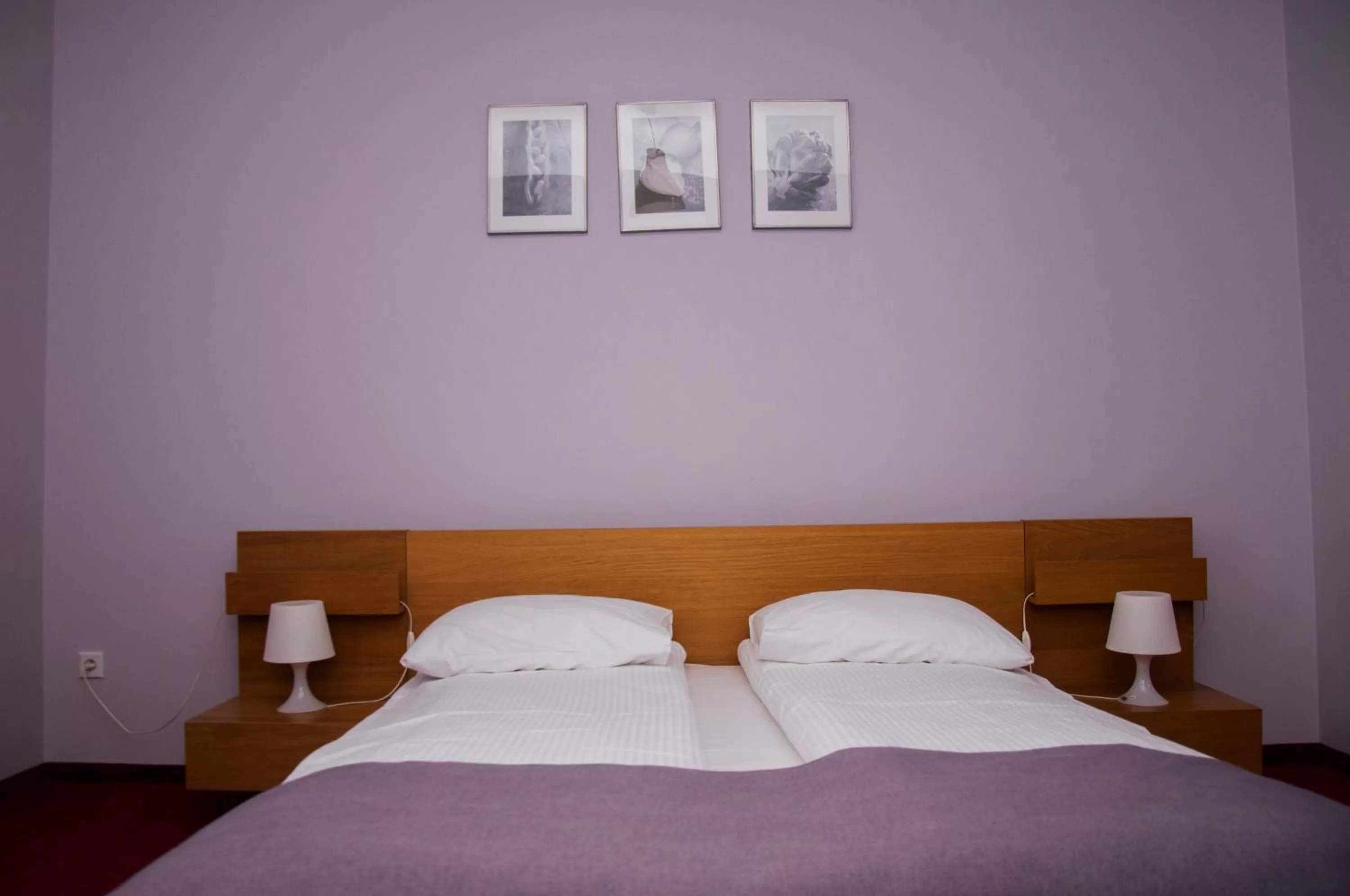 Bed in Hotel Sękowski