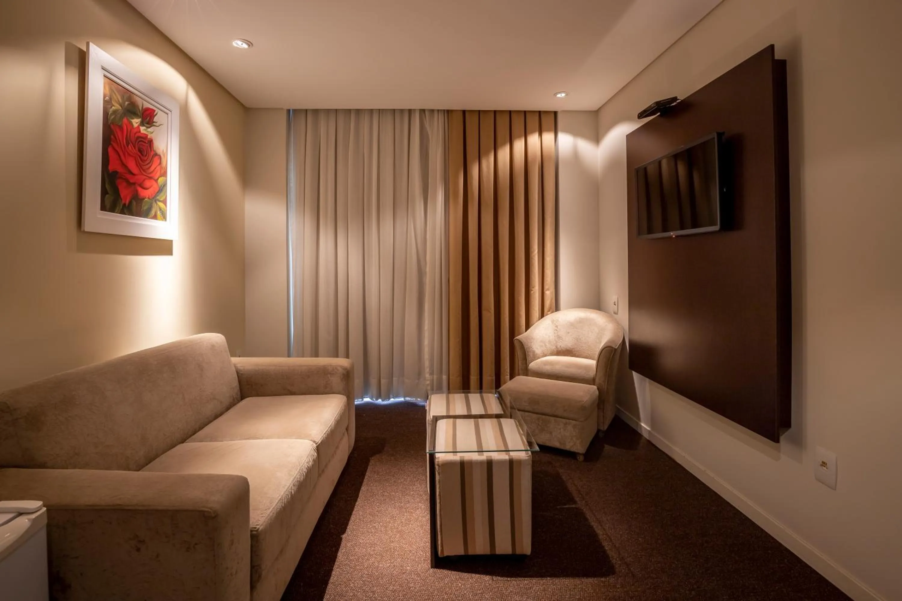 Living room in Hotel Plaza Norte