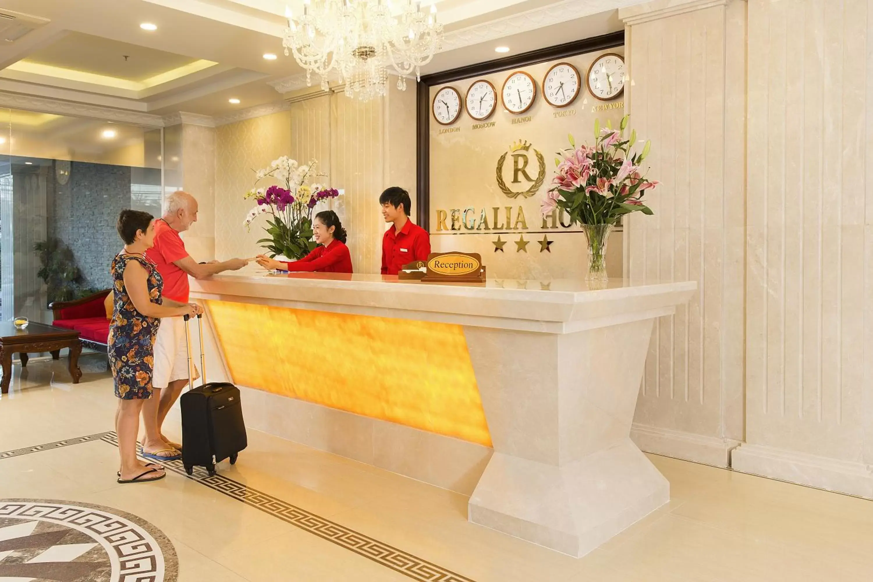 Lobby or reception in Regalia Nha Trang