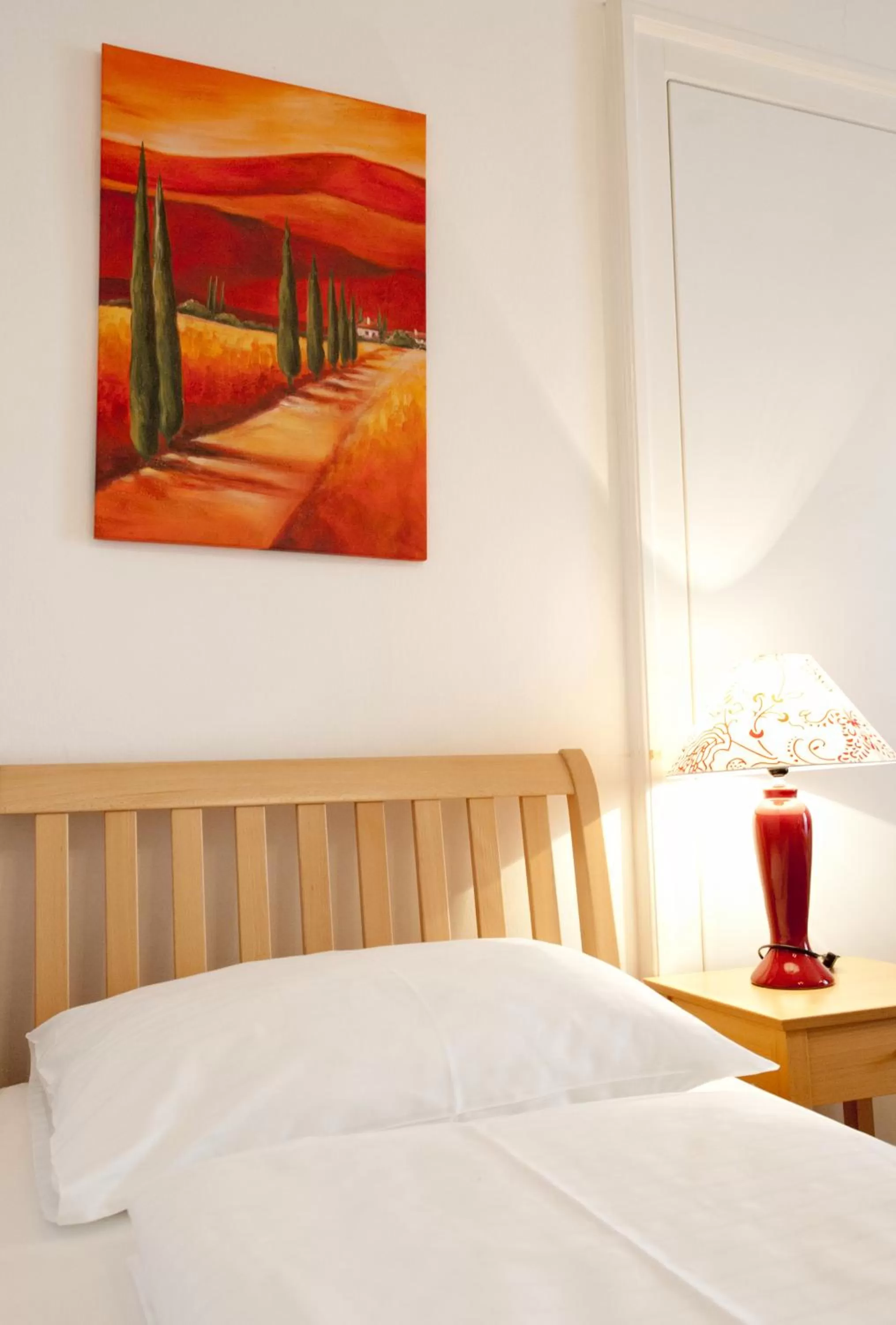 Bed in Hotel Mariahilf