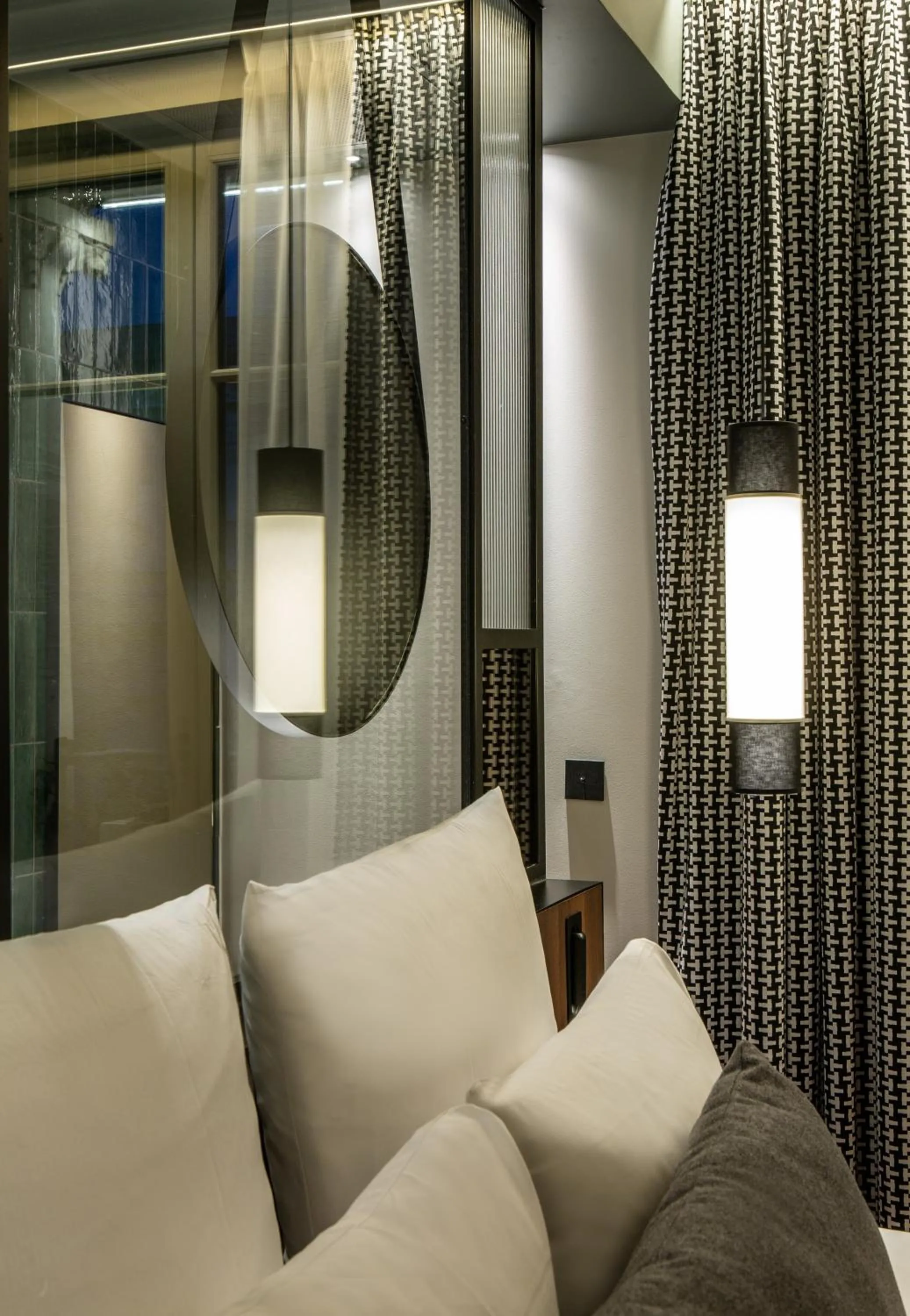 Decorative detail, Seating Area in ibis Styles Paris Gare du Nord TGV