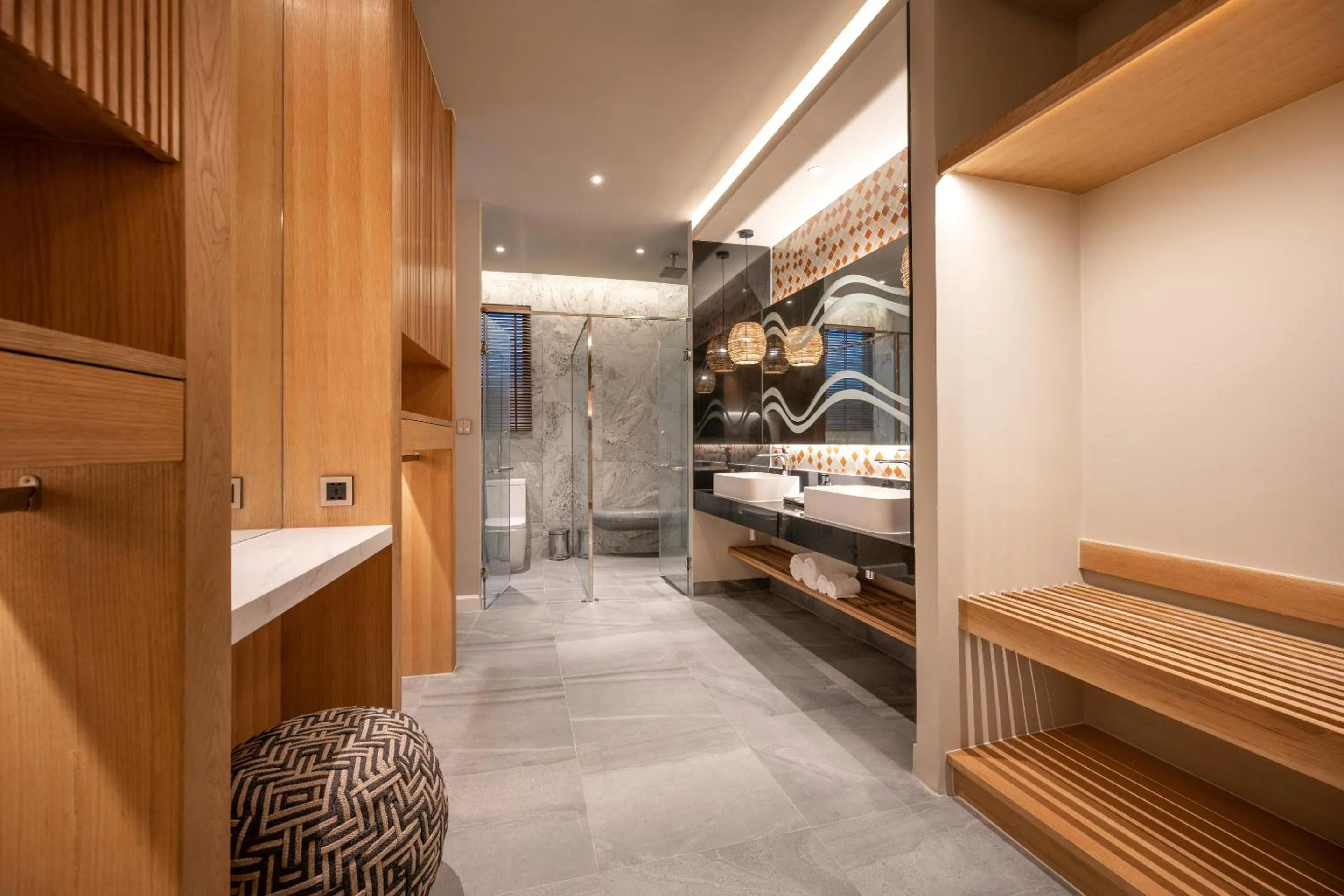 Bathroom, Bed in Metadee Concept Hotel