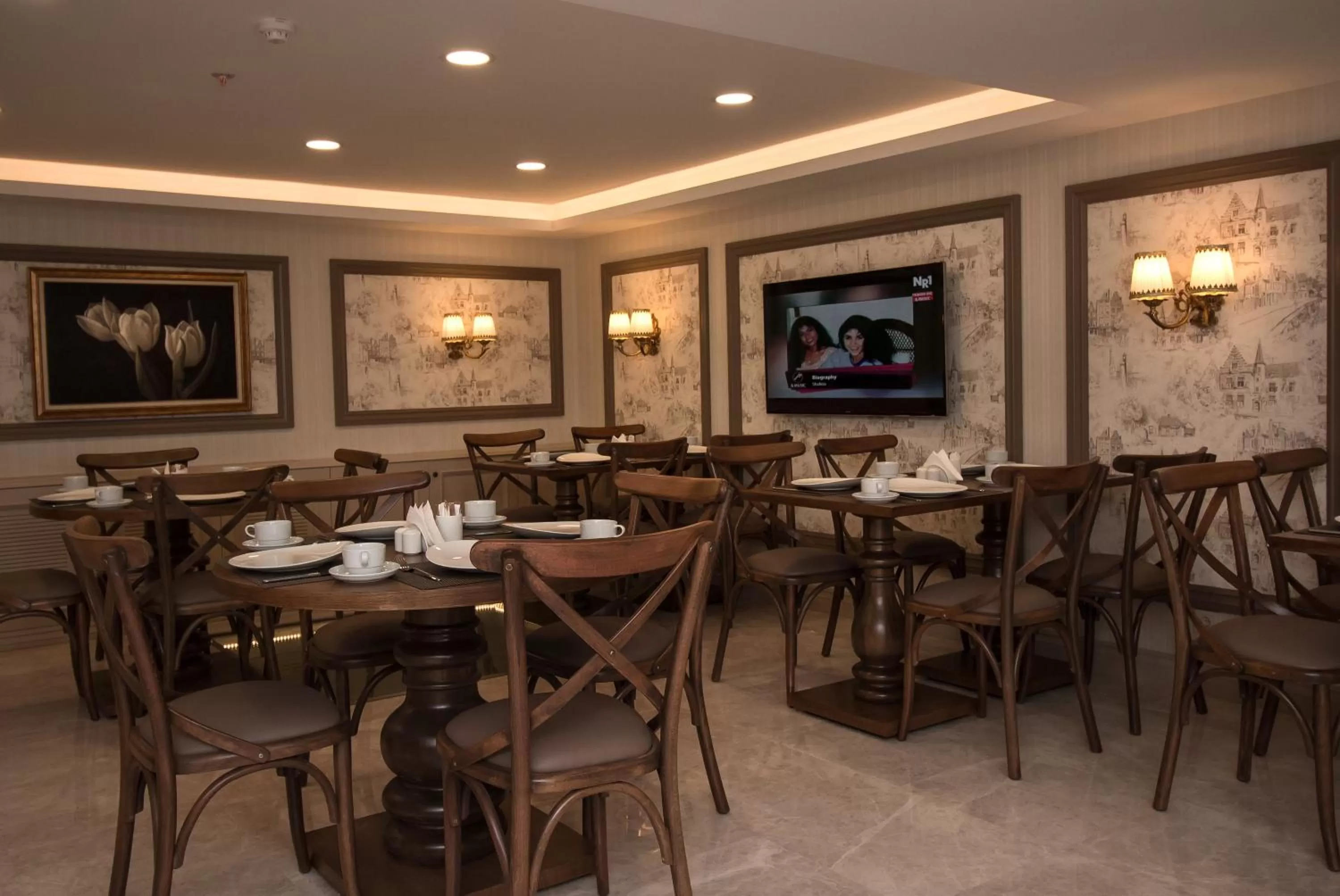 Buffet breakfast in Istanbul Town Hotel