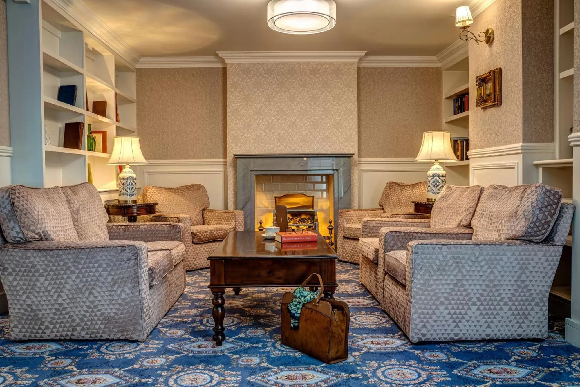 Seating area in Ballina Manor Hotel