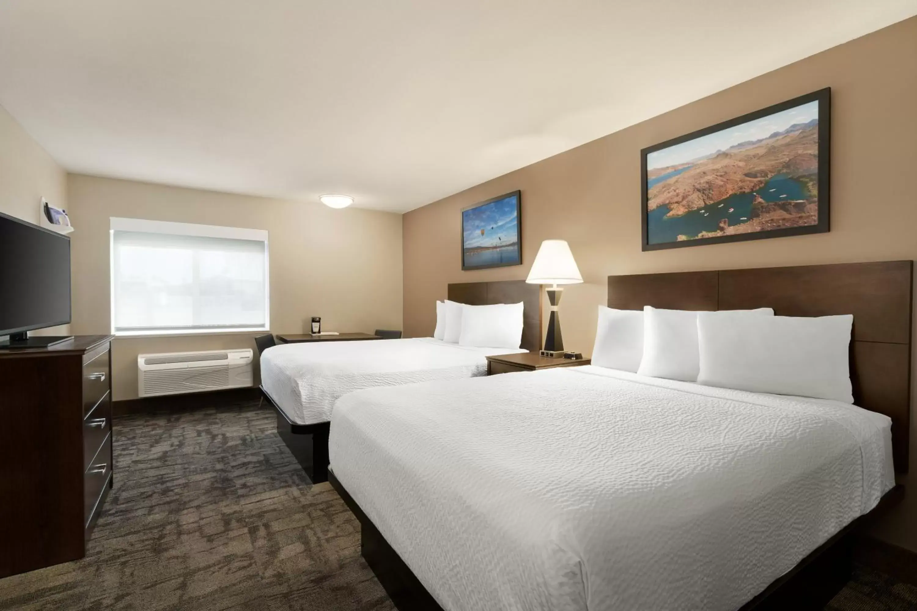 Queen Room with Two Queen Beds - Non-Smoking in Travelodge by Wyndham Lake Havasu