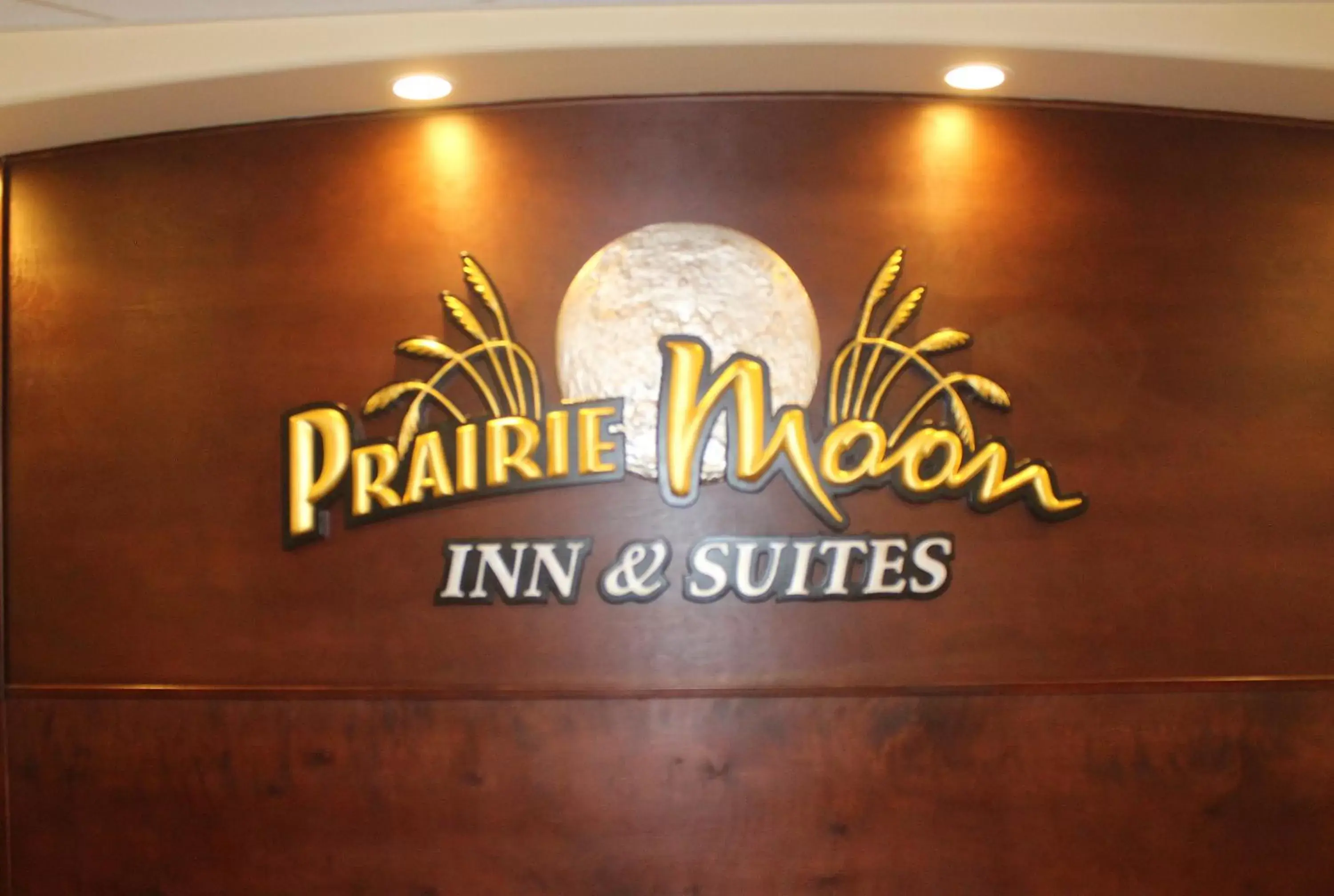 Property logo or sign in Prairie Moon Inn & Suites Unity