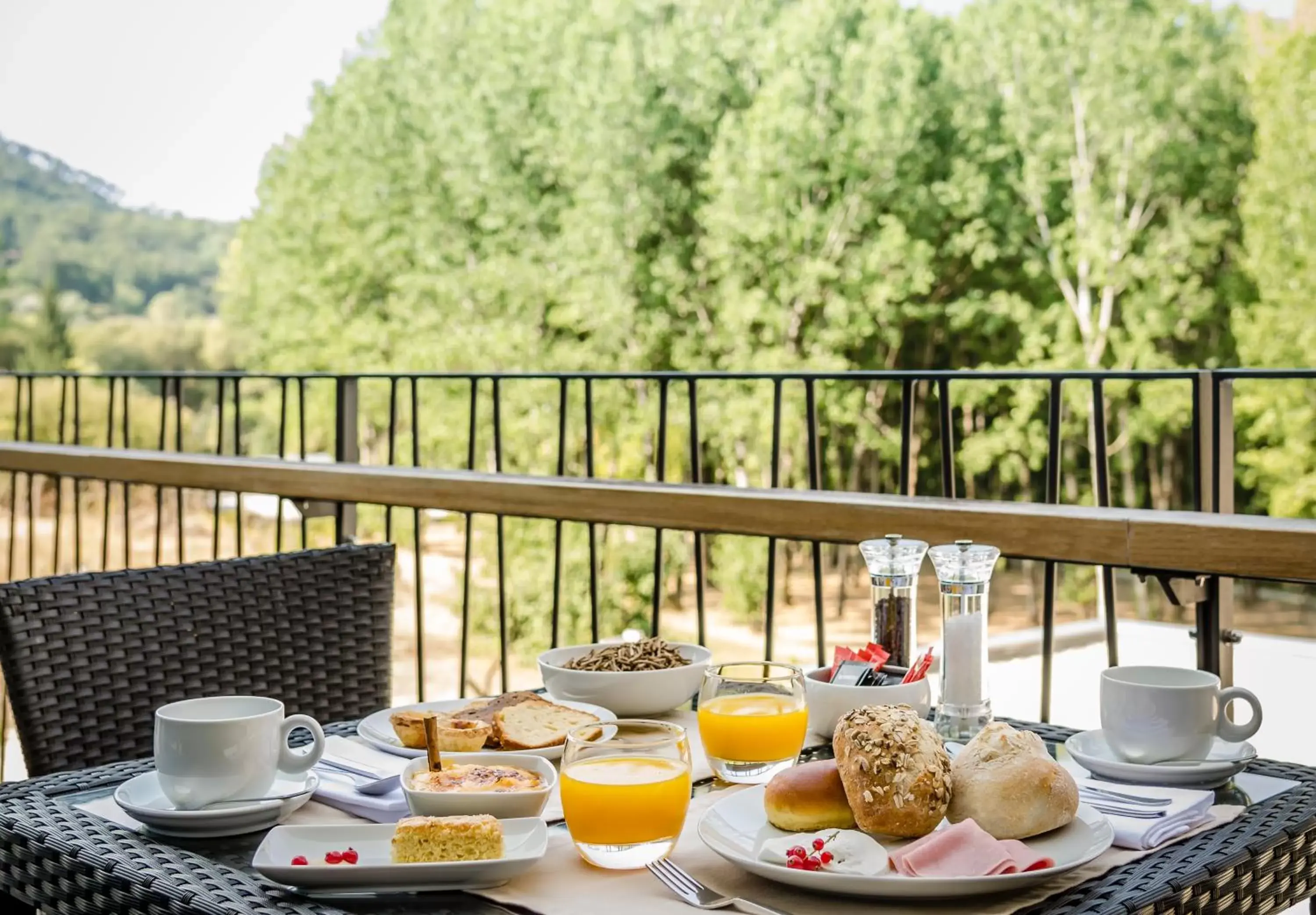 Buffet breakfast, Breakfast in Aqua Village, Health Resort