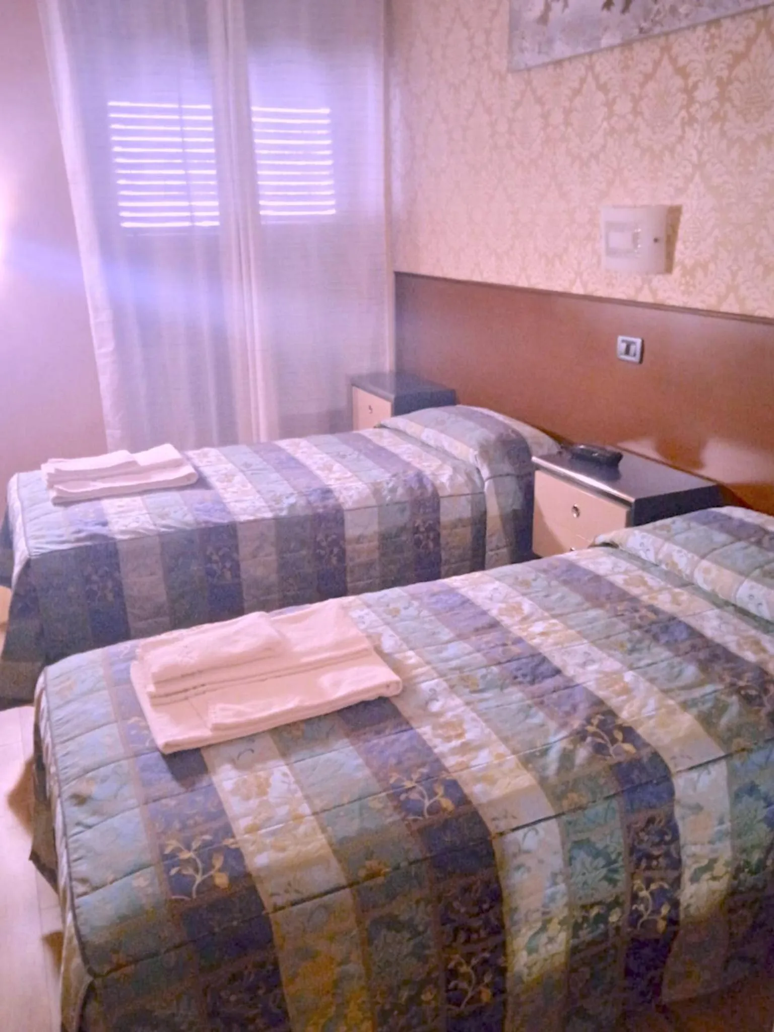 Bedroom, Bed in Hotel Parco Fiera