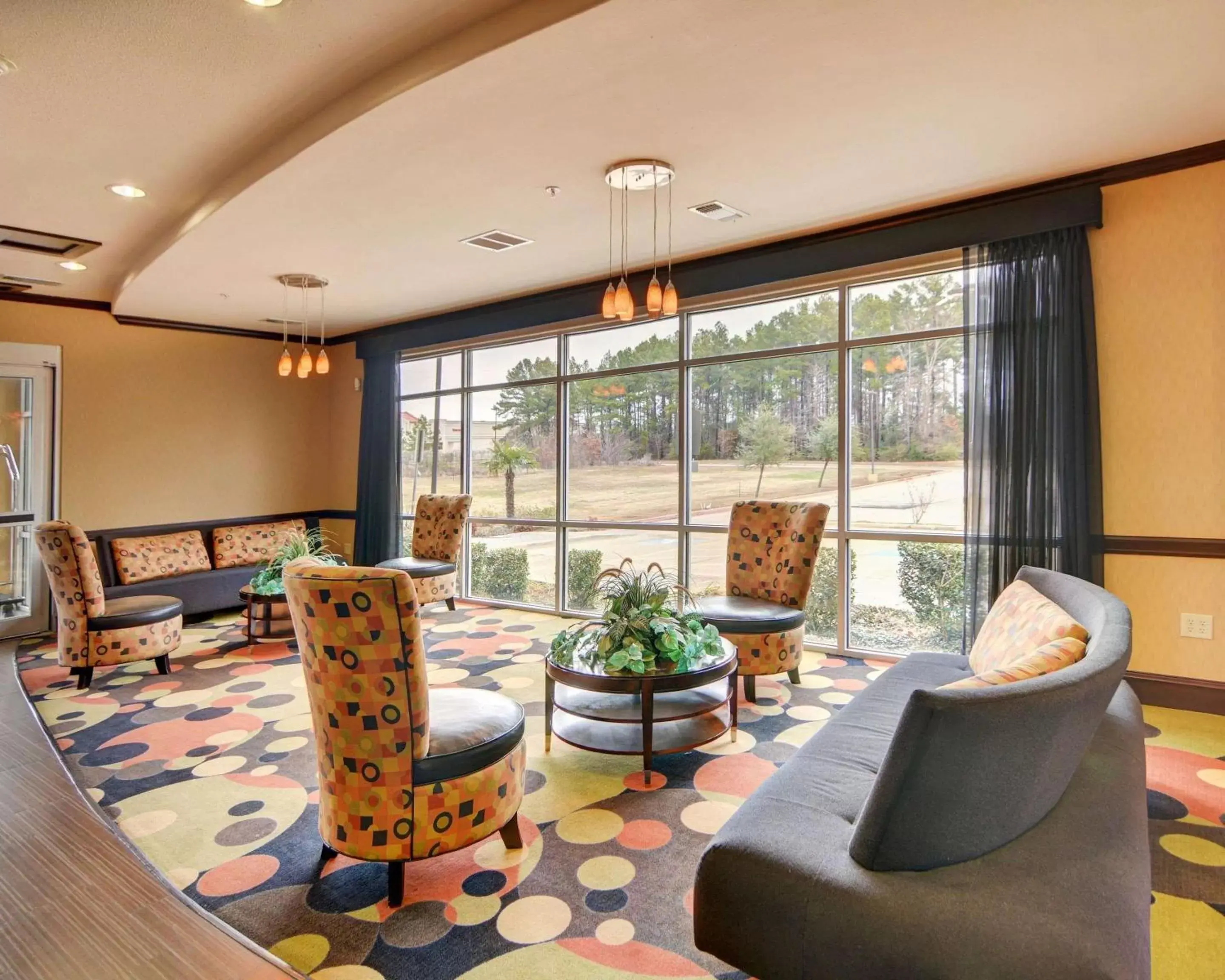 Lobby or reception in Comfort Suites Kilgore