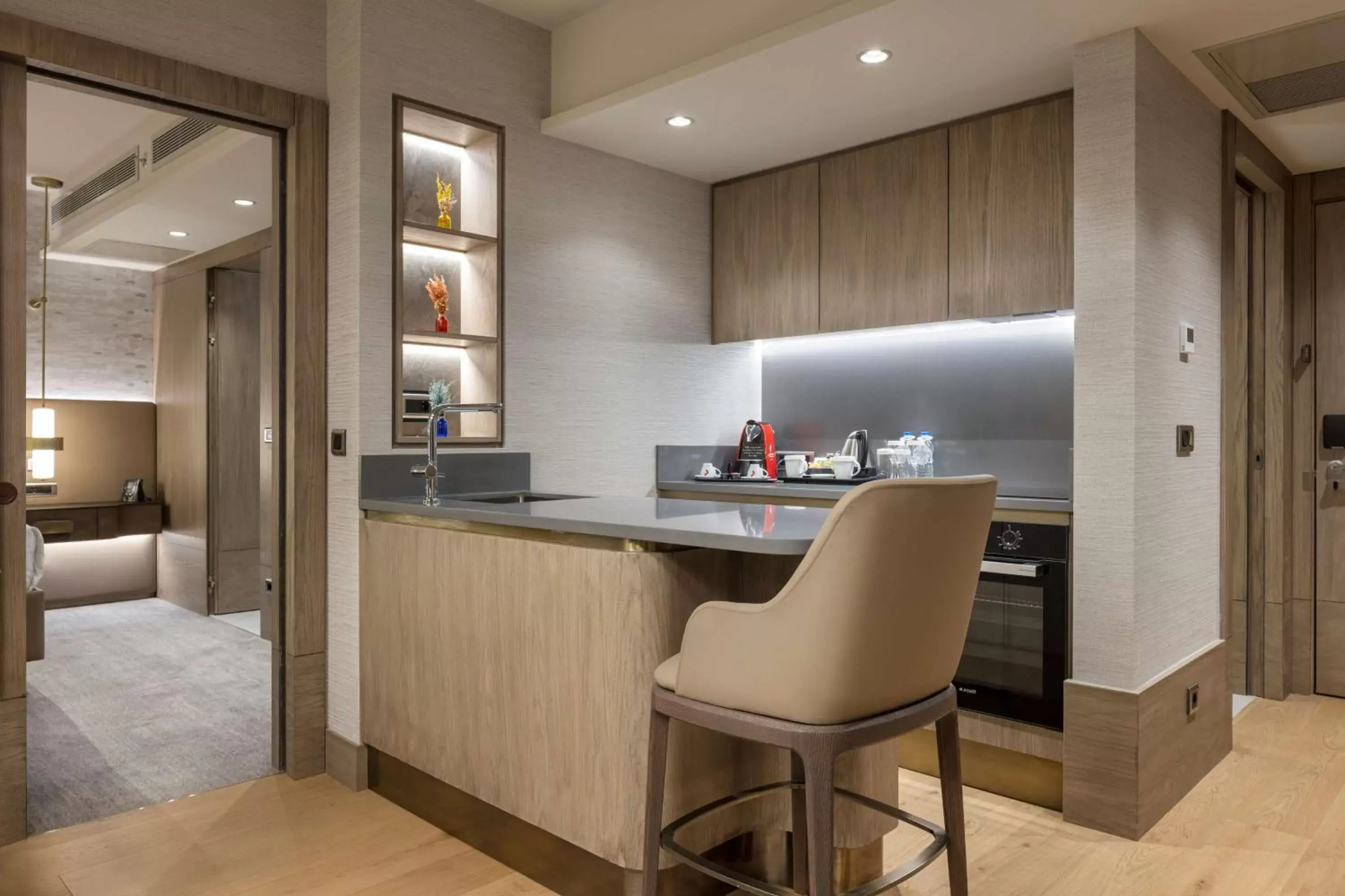 Kitchen or kitchenette in Ankara HiltonSA