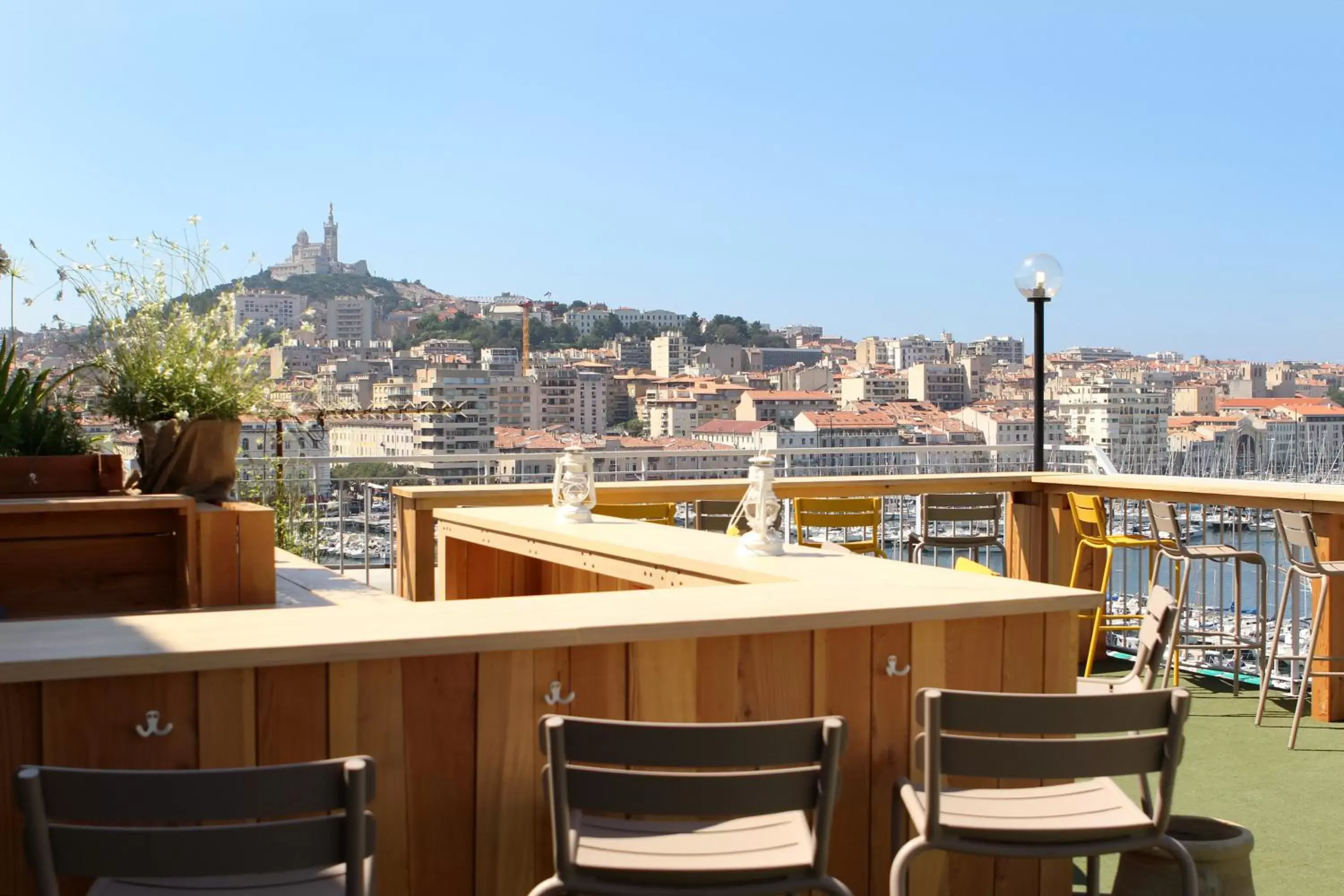 Balcony/Terrace in Hôtel Hermès