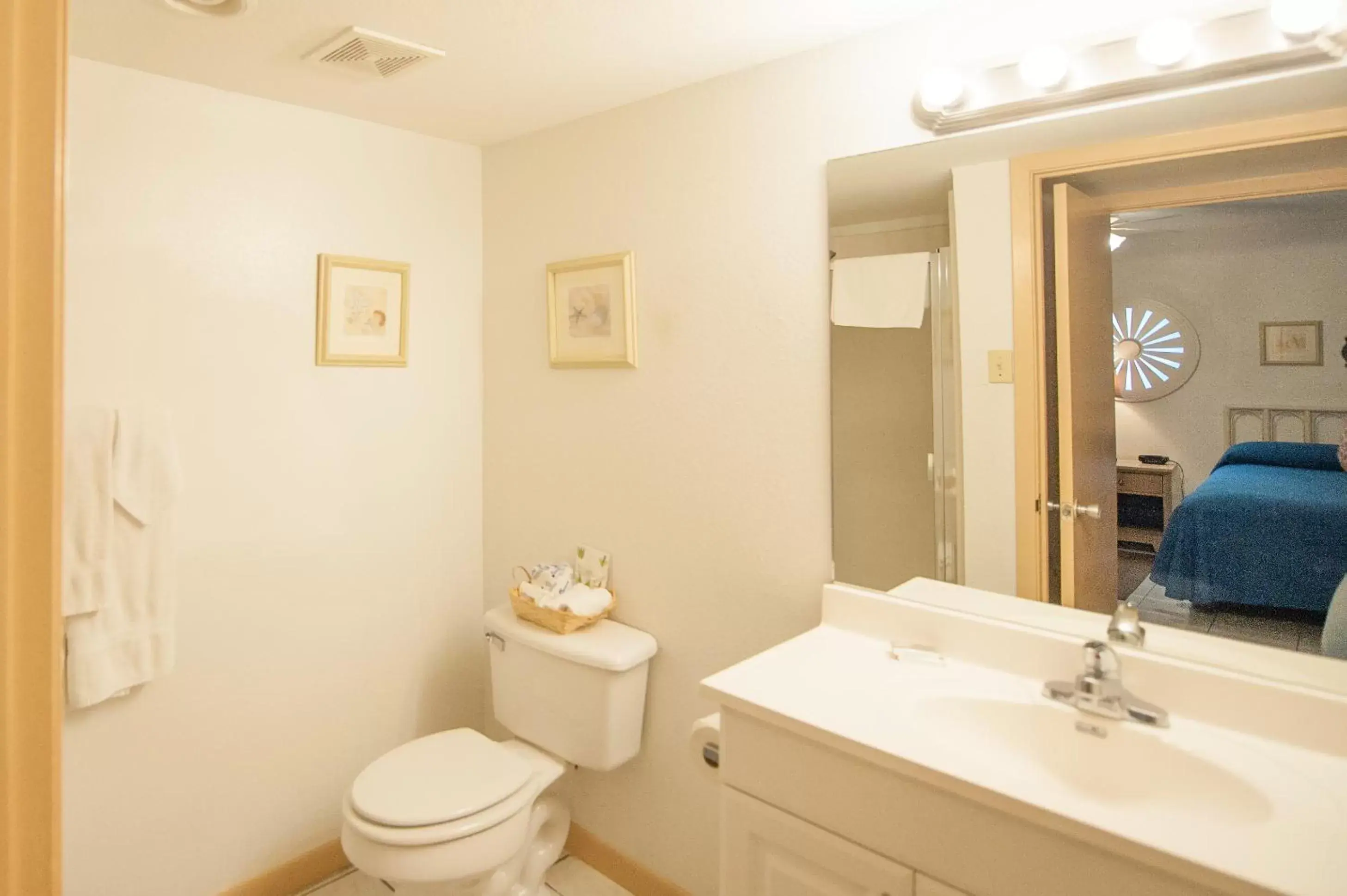 Photo of the whole room, Bathroom in South Padre Island Beach Rentals