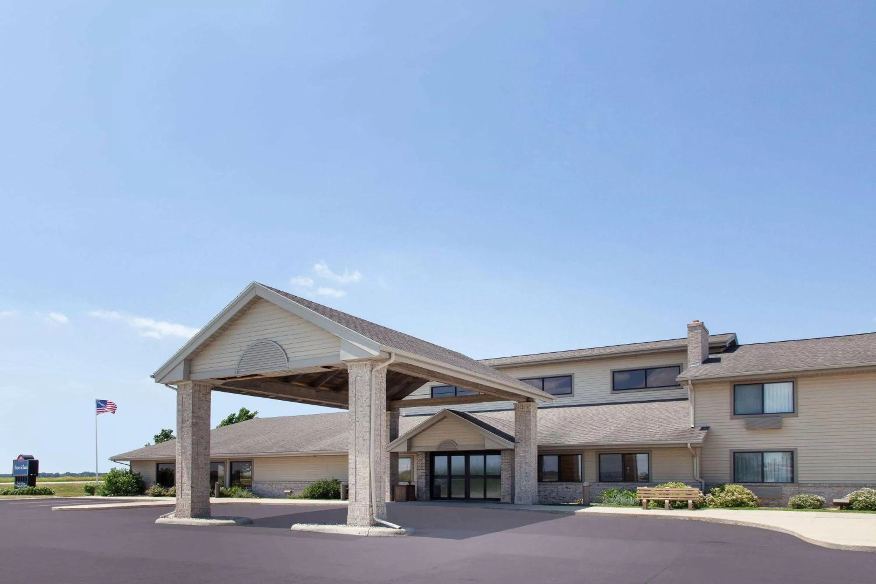 Property building in AmericInn by Wyndham Webster City