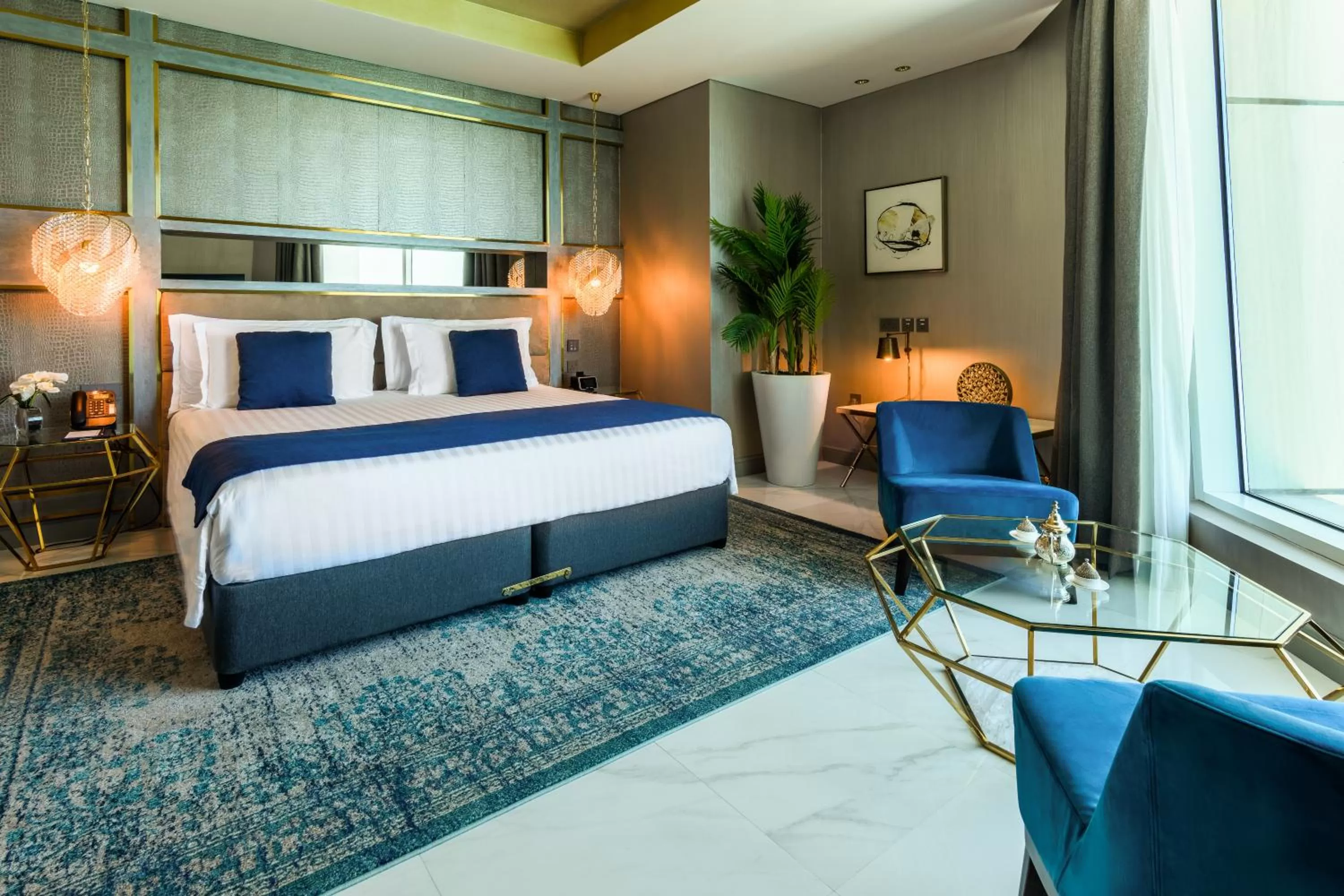 Photo of the whole room, Bed in Centara West Bay Hotel & Residences Doha