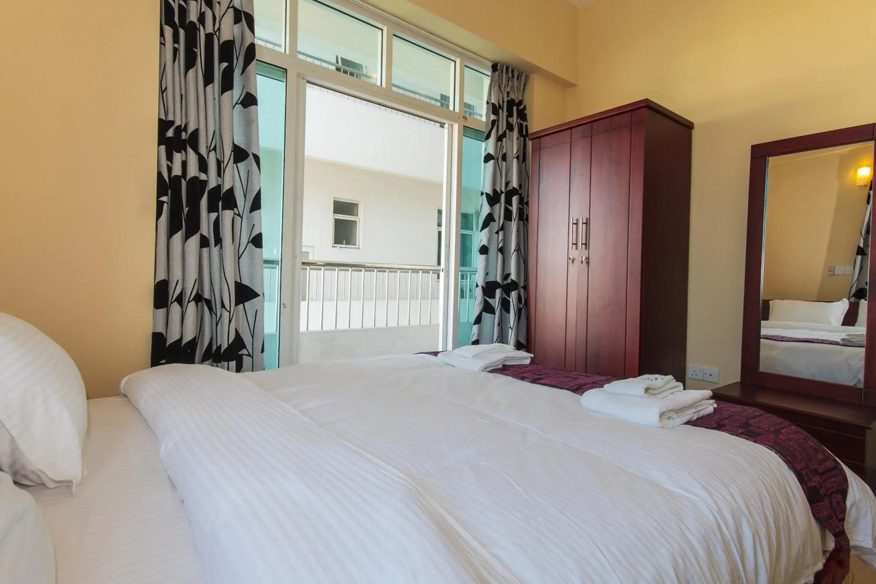 Bedroom, Bed in Supun Arcade Residency Bedroom, Bed in Supun Arcade Residency