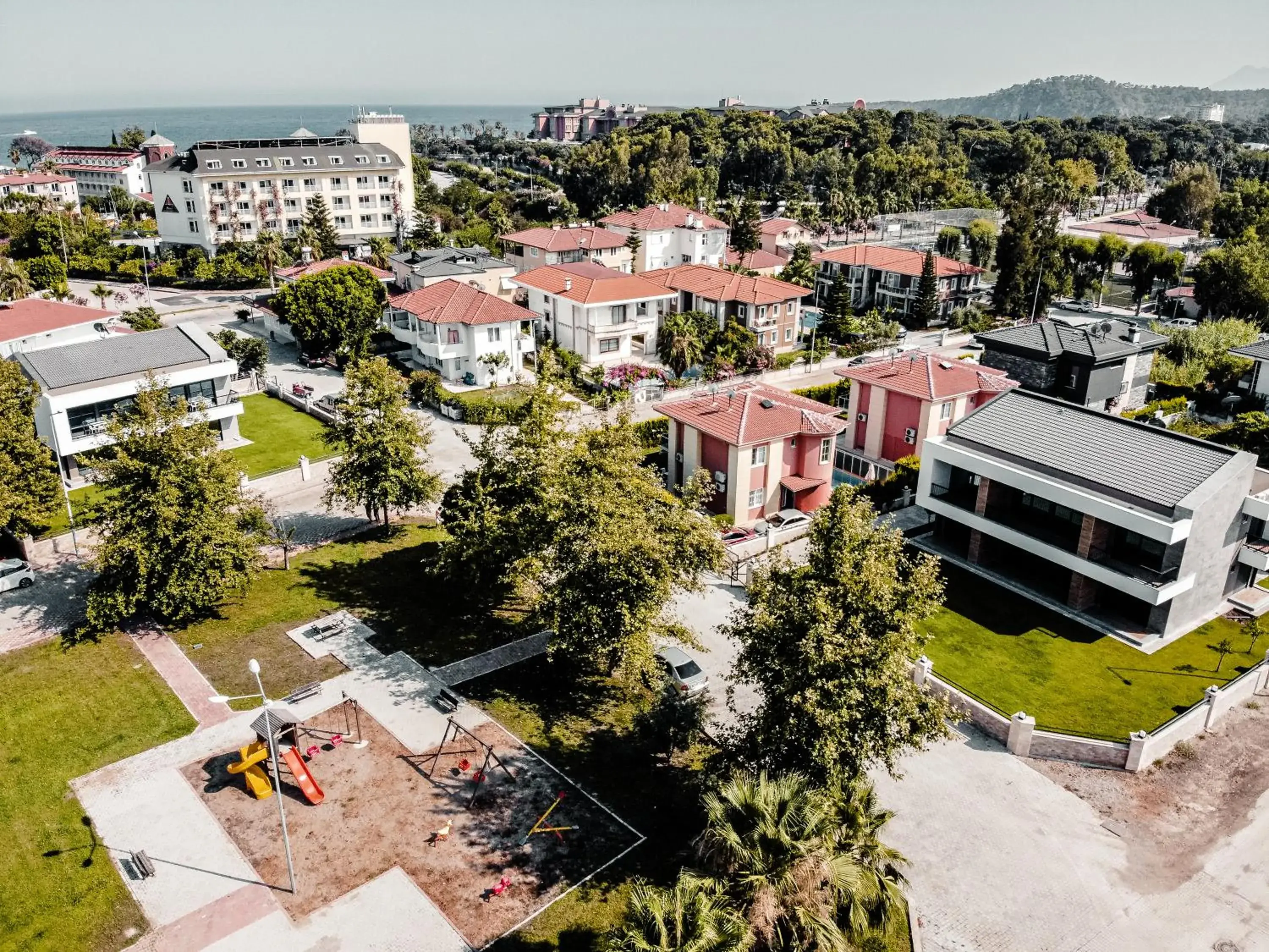 Neighbourhood, Bird's-eye View in Camyuva Beach Hotel