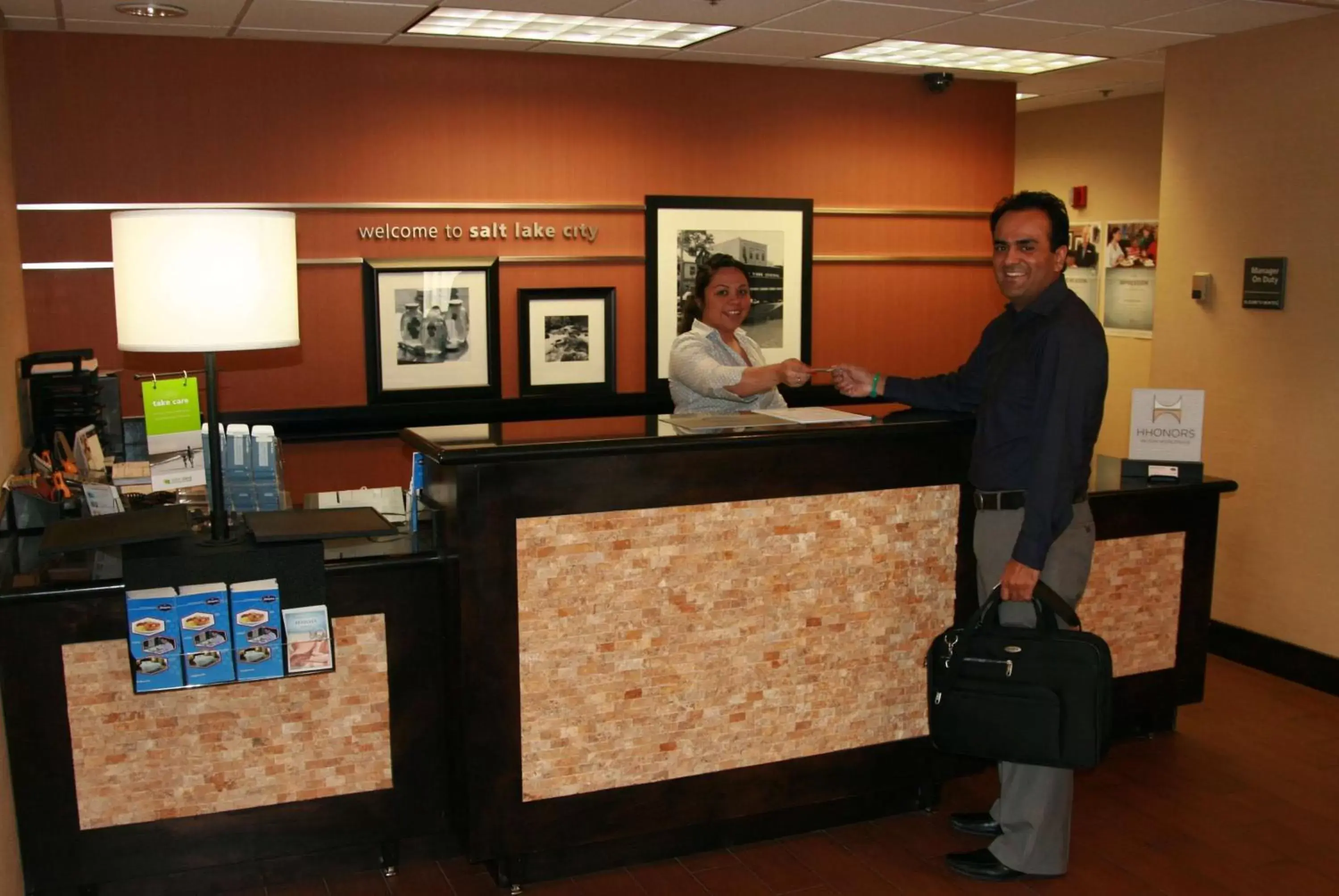 Lobby or reception, Lobby/Reception in Hampton Inn Salt Lake City/Murray