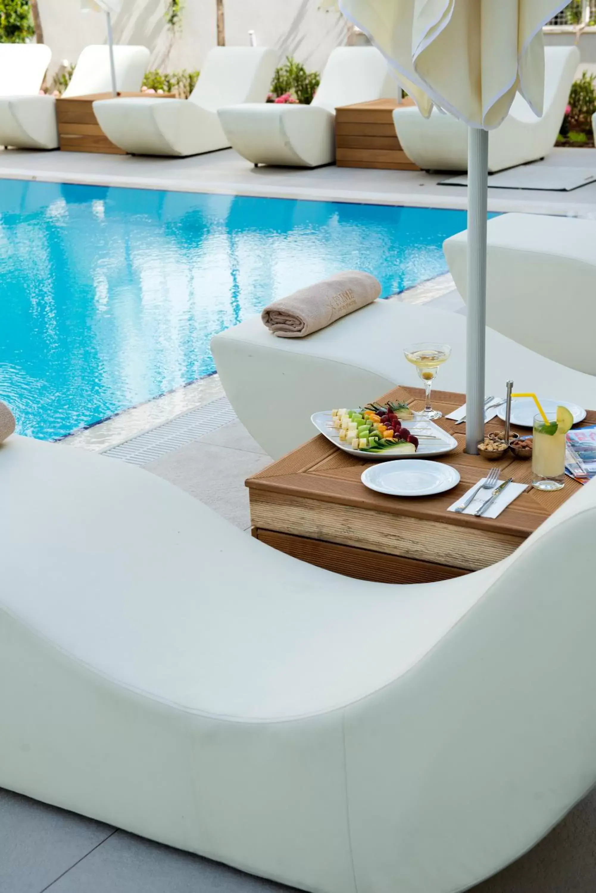 Food and drinks, Swimming Pool in Prime Boutique Hotel