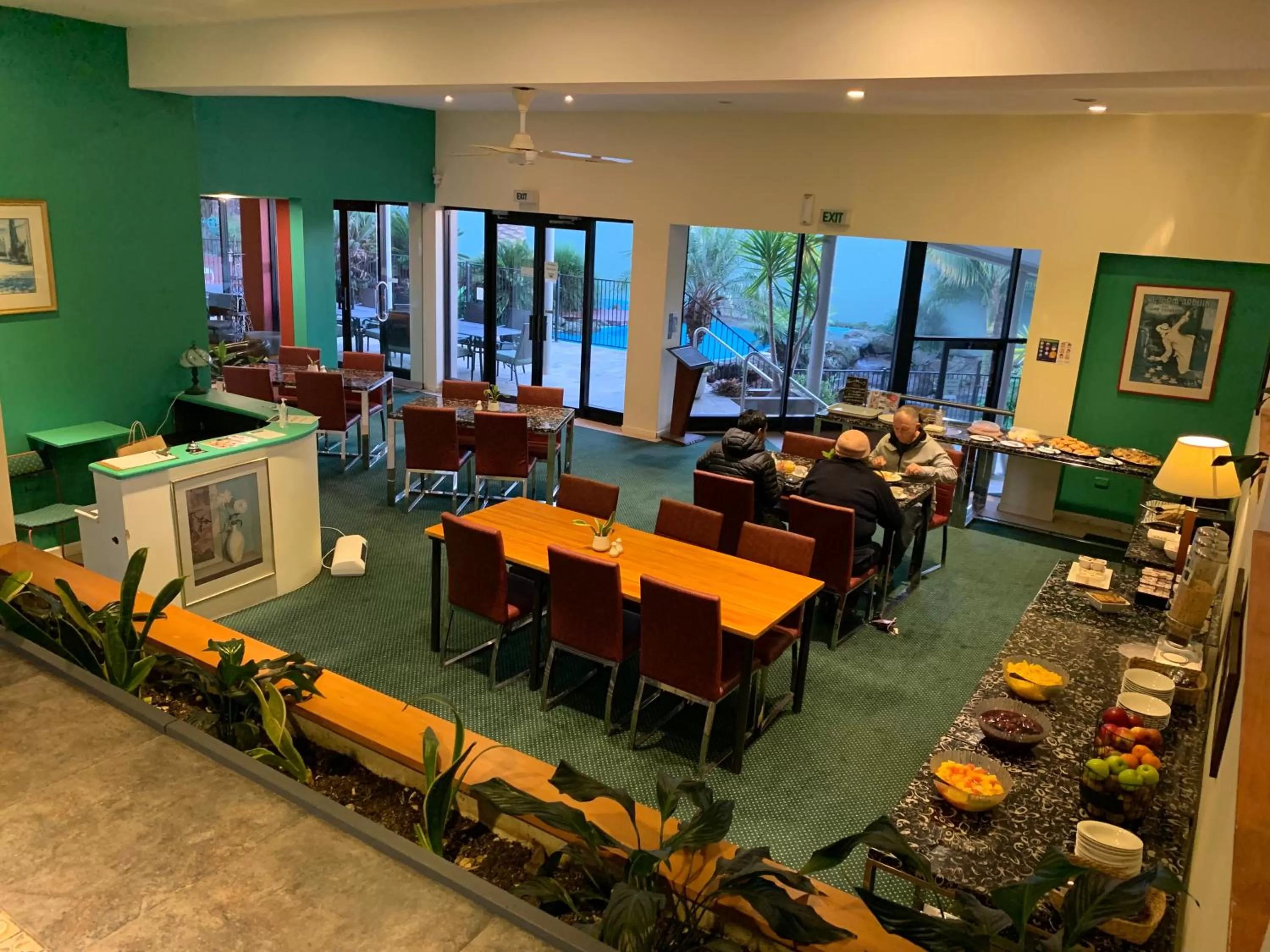 Breakfast in Paihia Pacific Resort Hotel