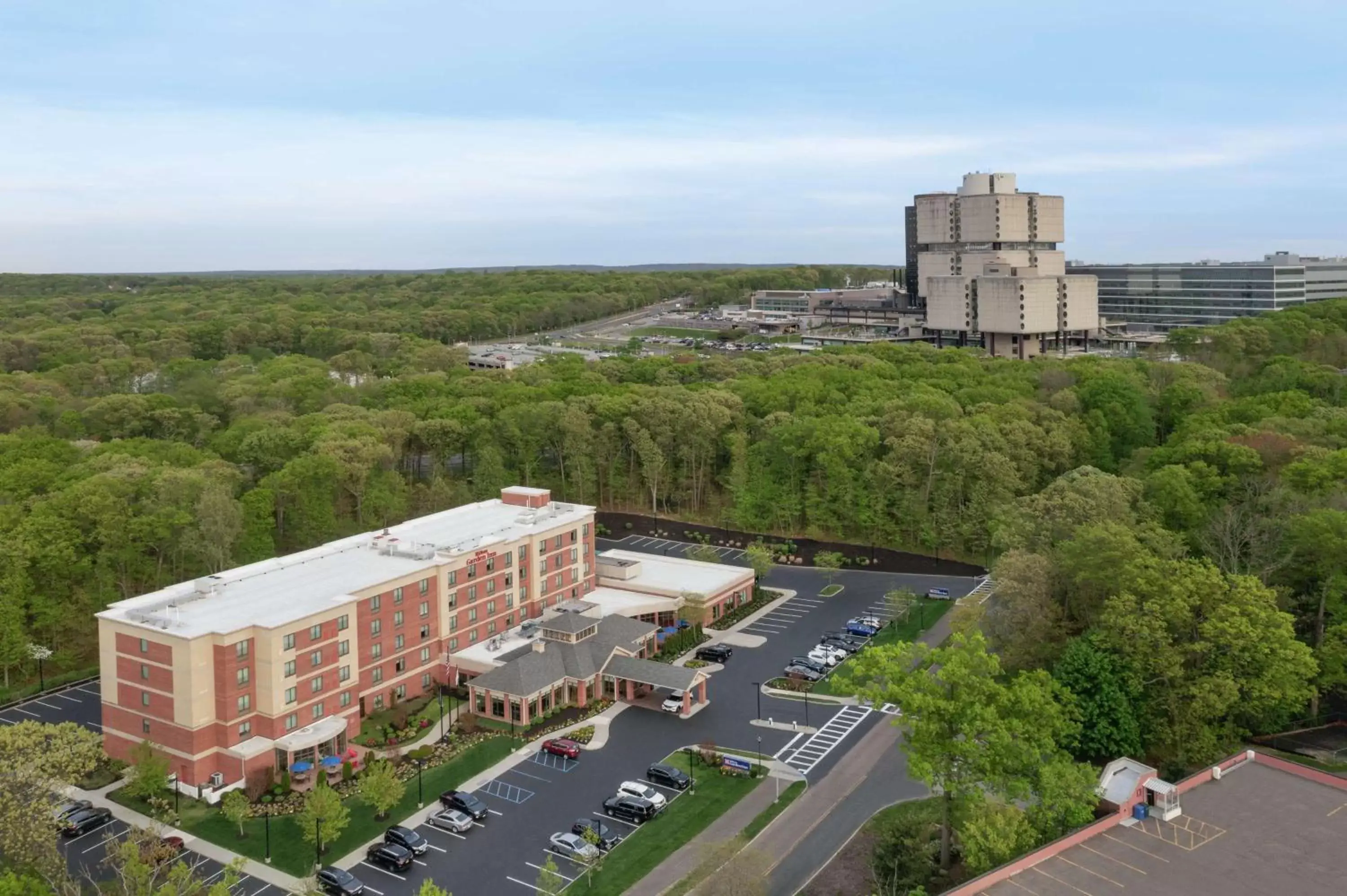 Property building, Bird's-eye View in Hilton Garden Inn Stony Brook