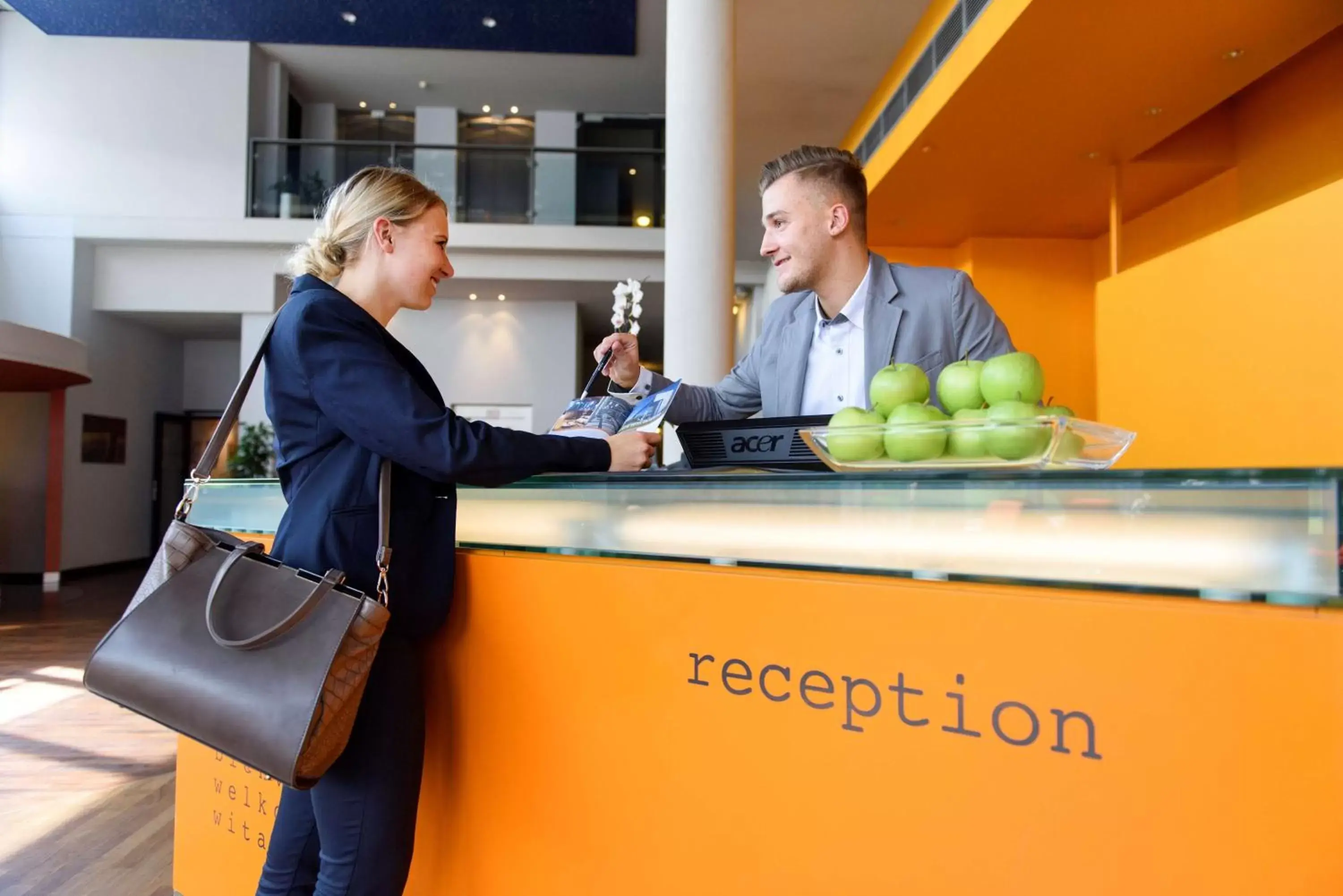 Lobby or reception in Atlantic Hotel Universum
