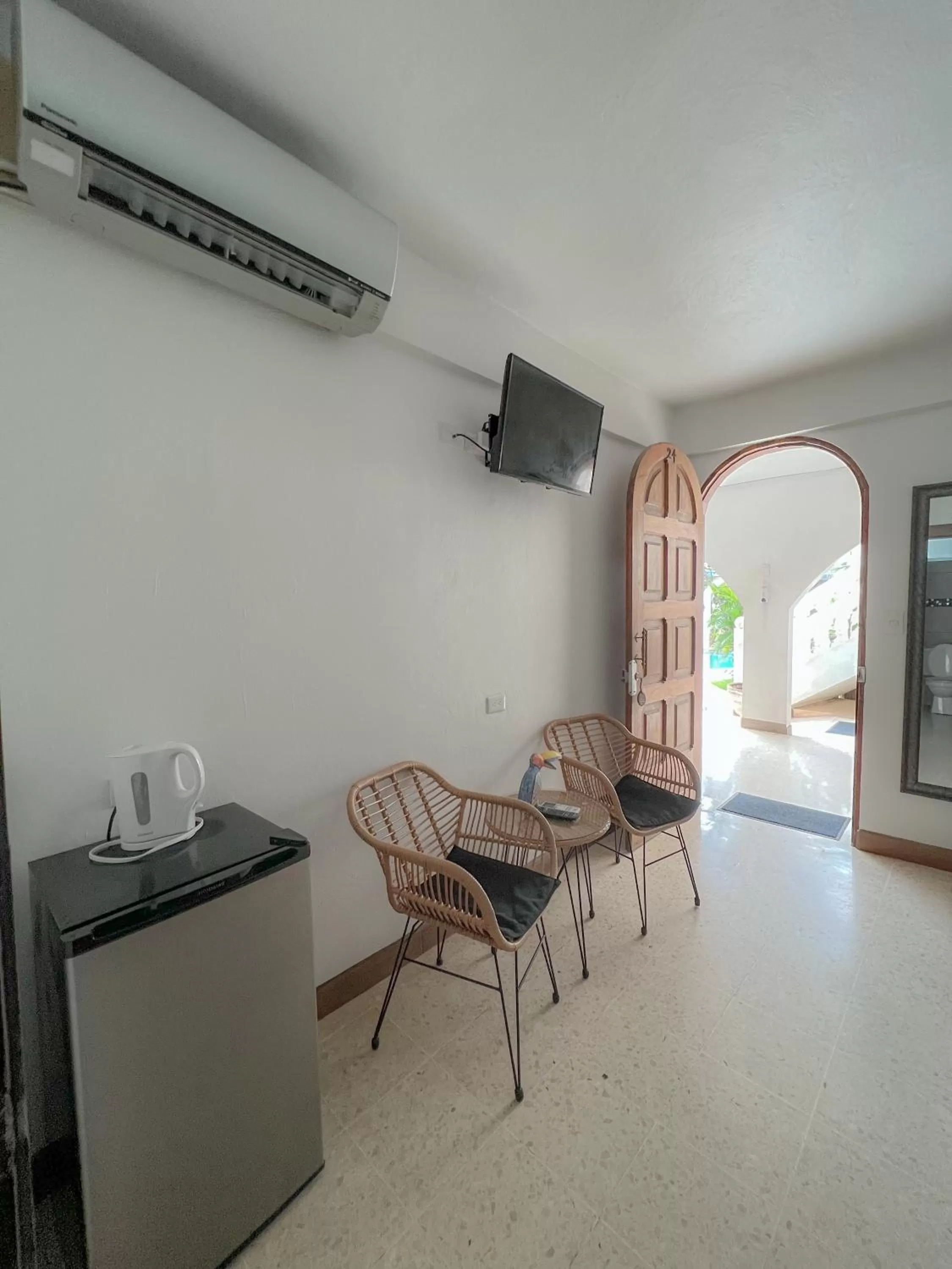 Seating area in Hotel Mar Rey