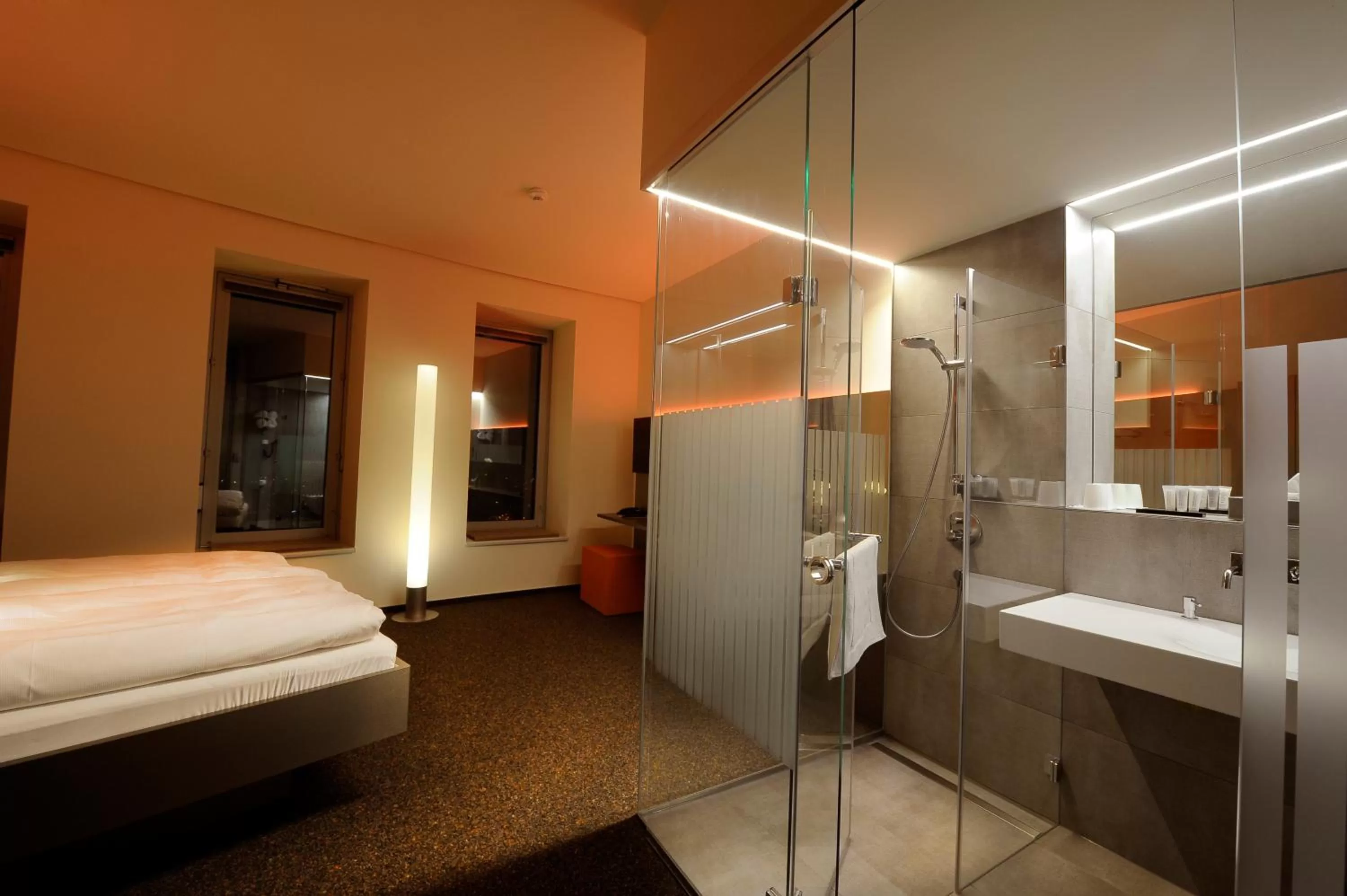 Photo of the whole room, Bed in Scala Turm Hotel Restaurant