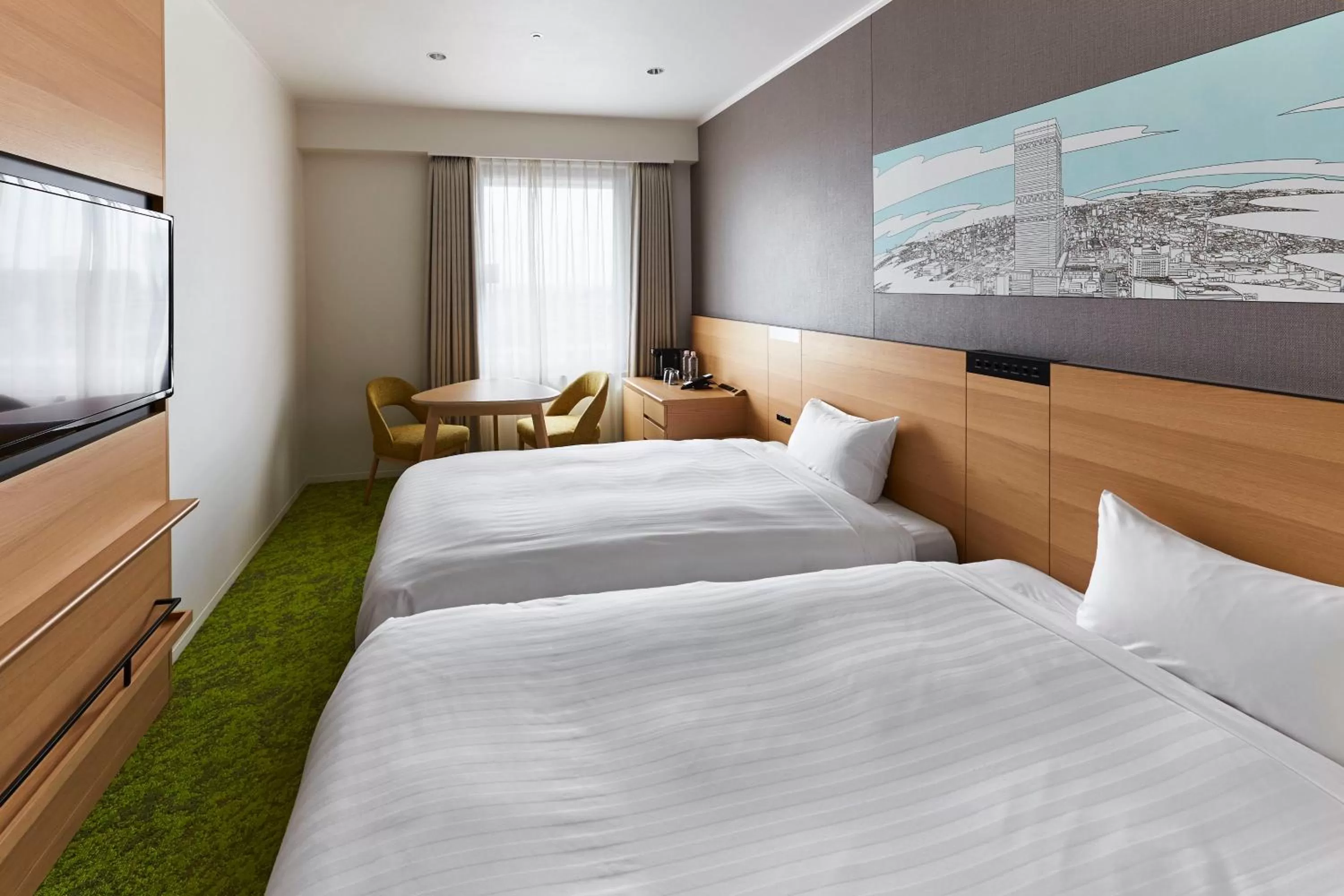 Bed in Miyako City Osaka Tennoji