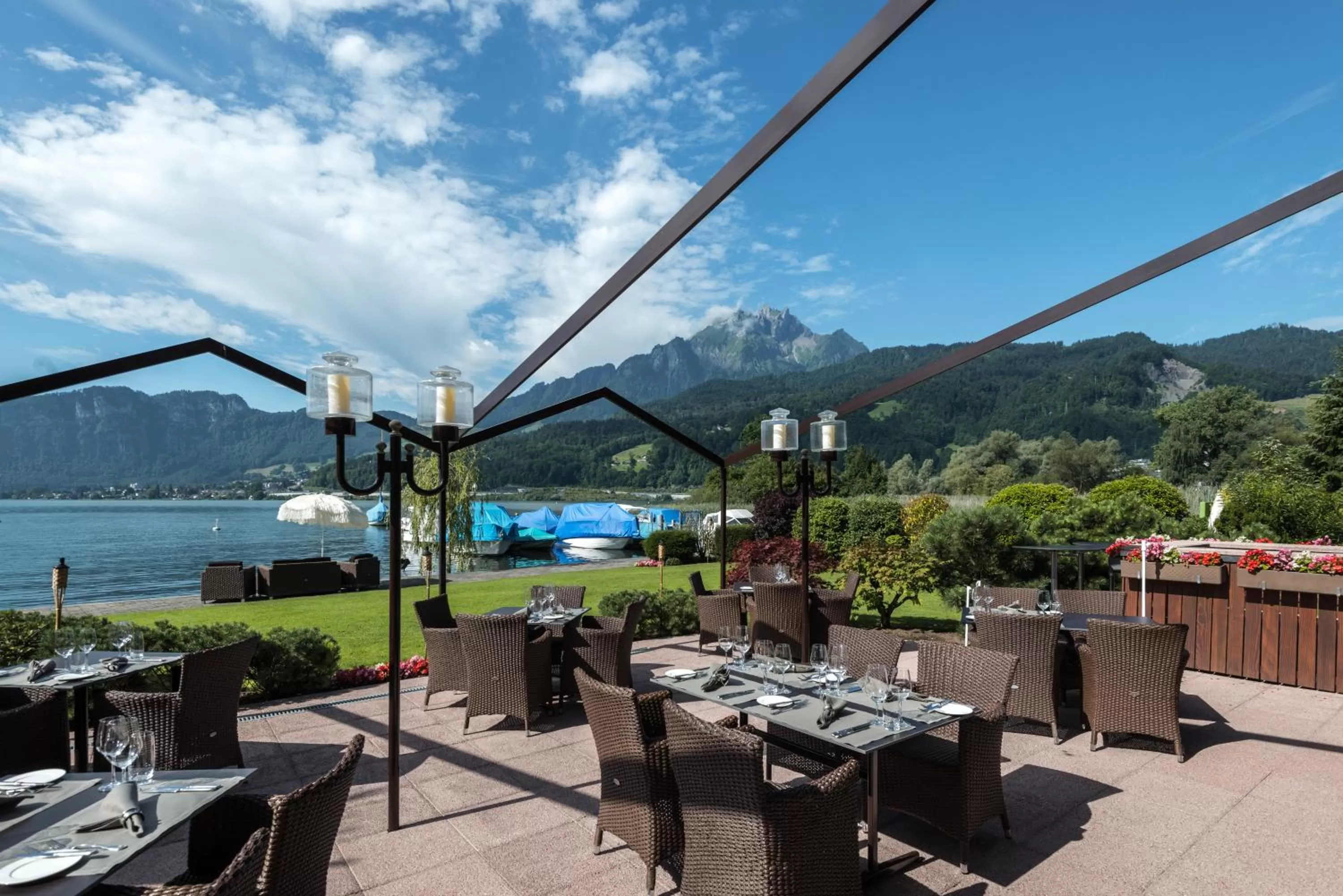 Restaurant/places to eat in Seehotel Sternen