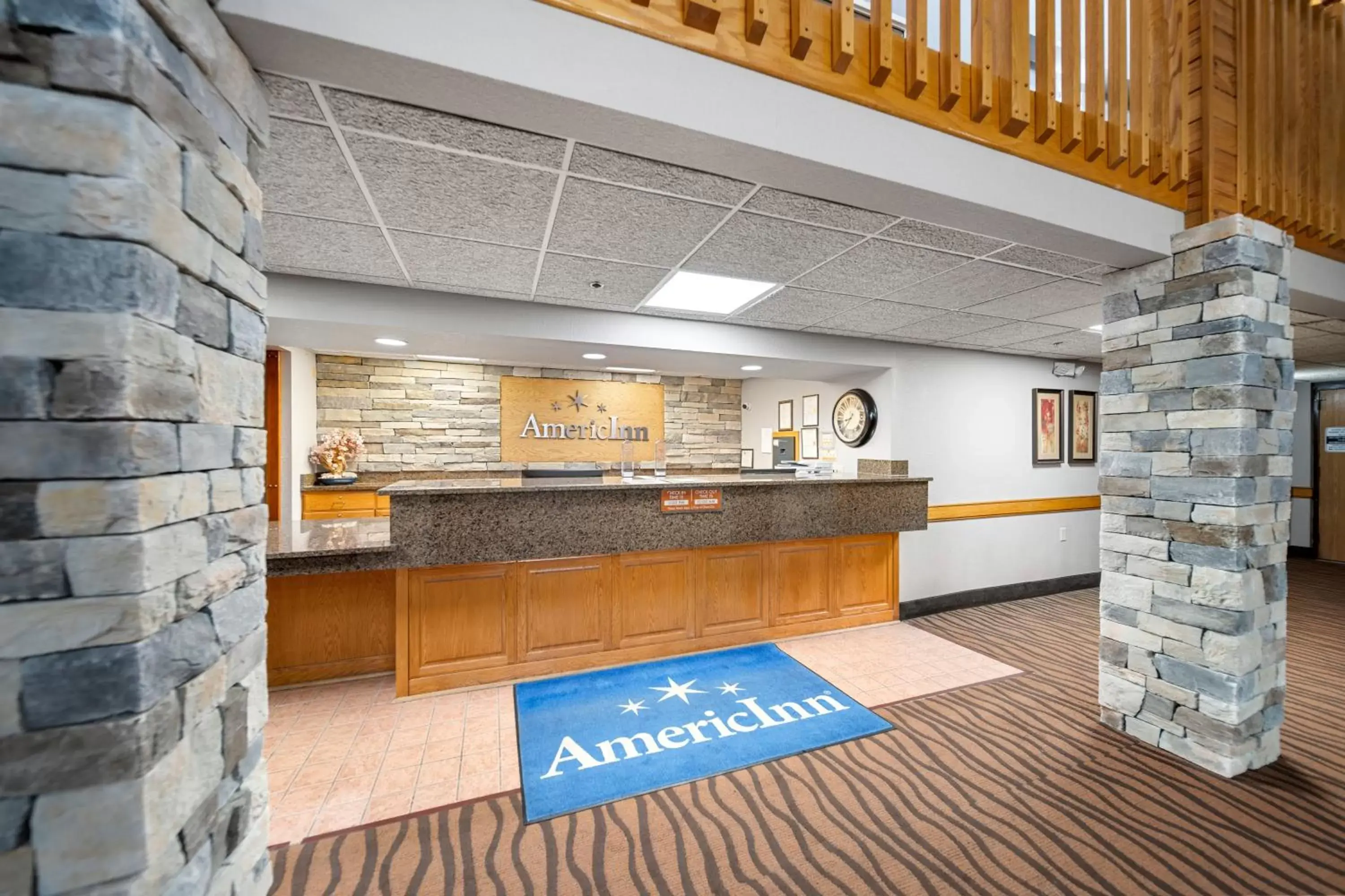Lobby or reception in AmericInn by Wyndham Ames