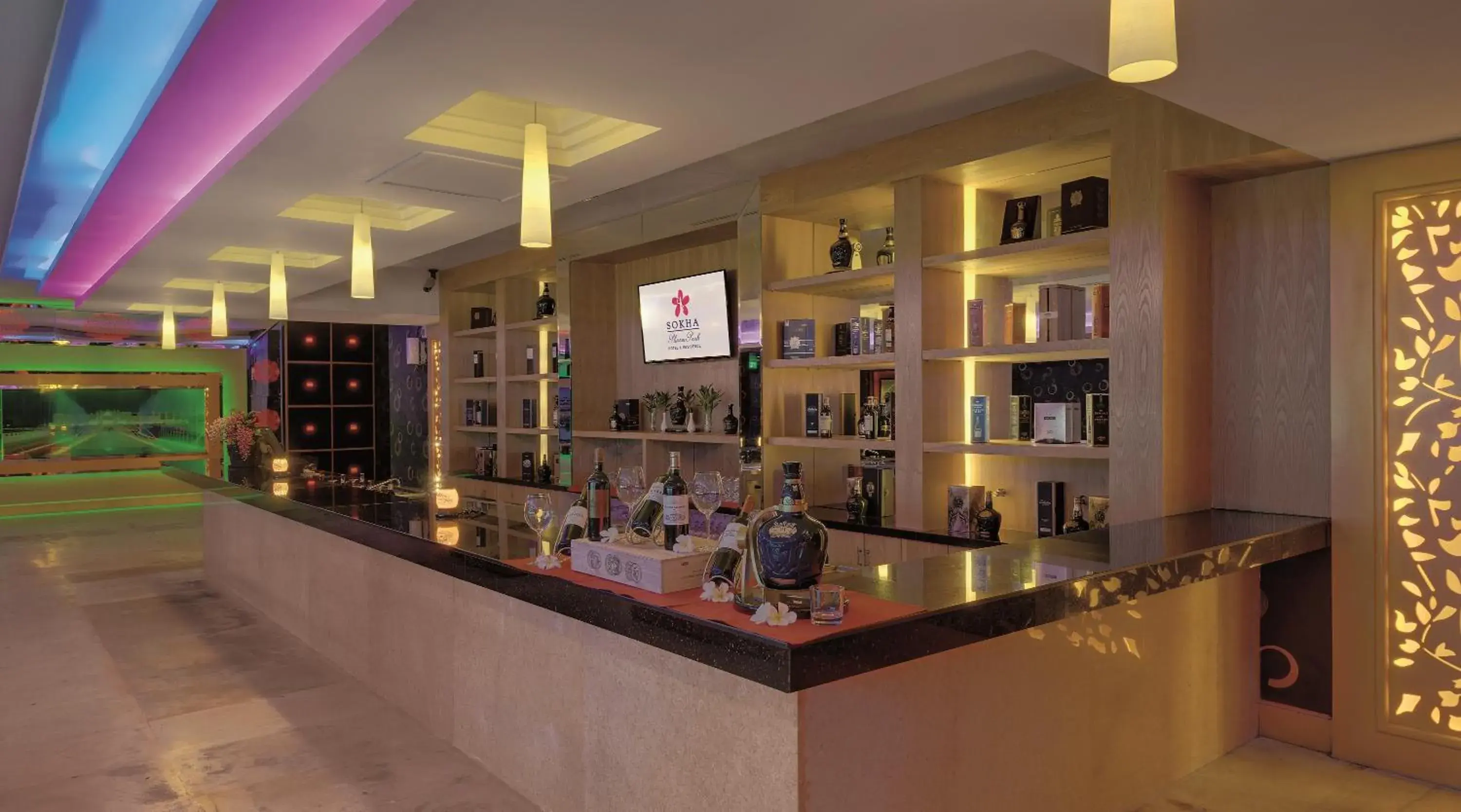 Lounge or bar in Sokha Phnom Penh Hotel