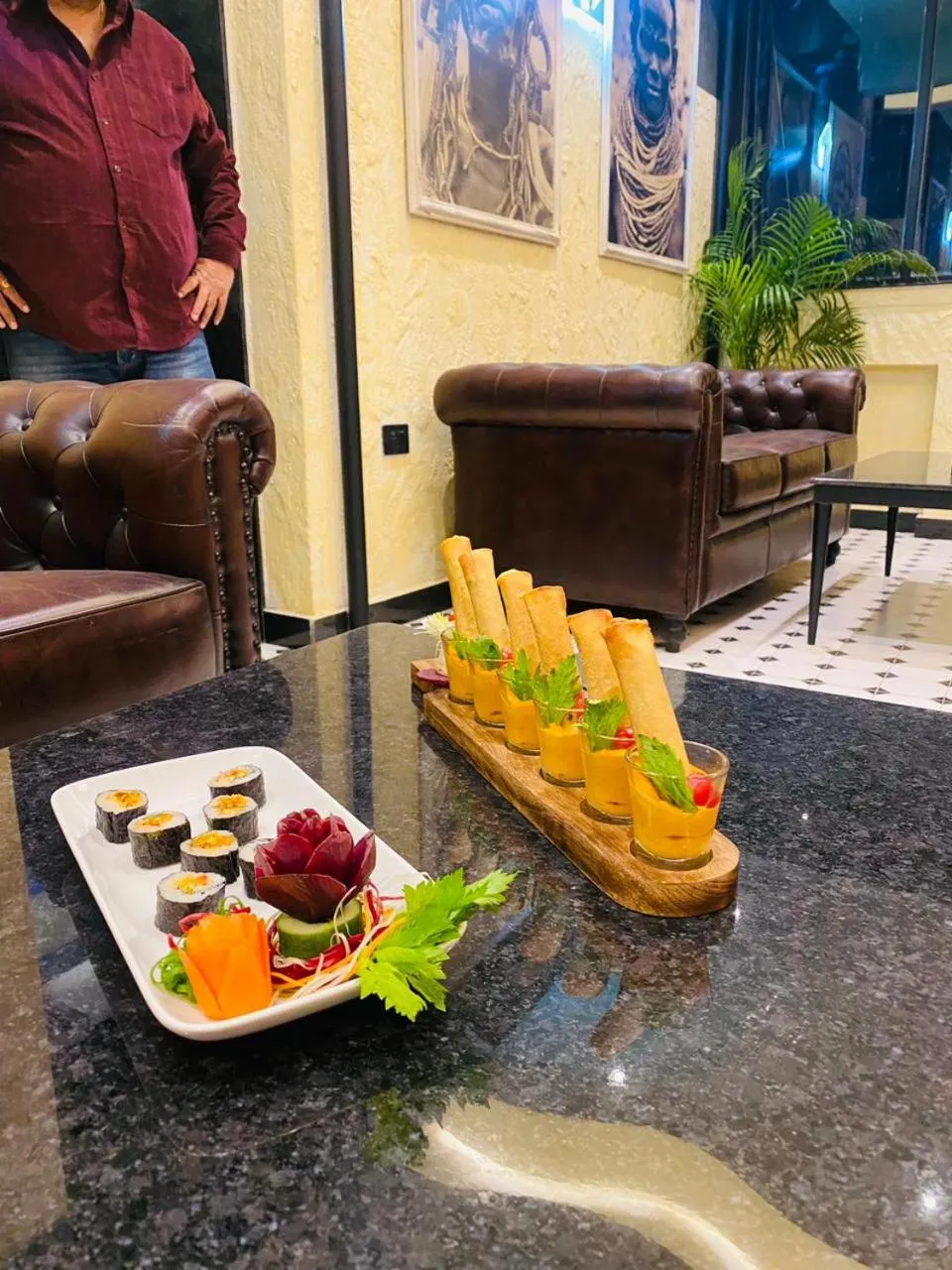 Restaurant/places to eat in The Shanti A Boutique Hotel