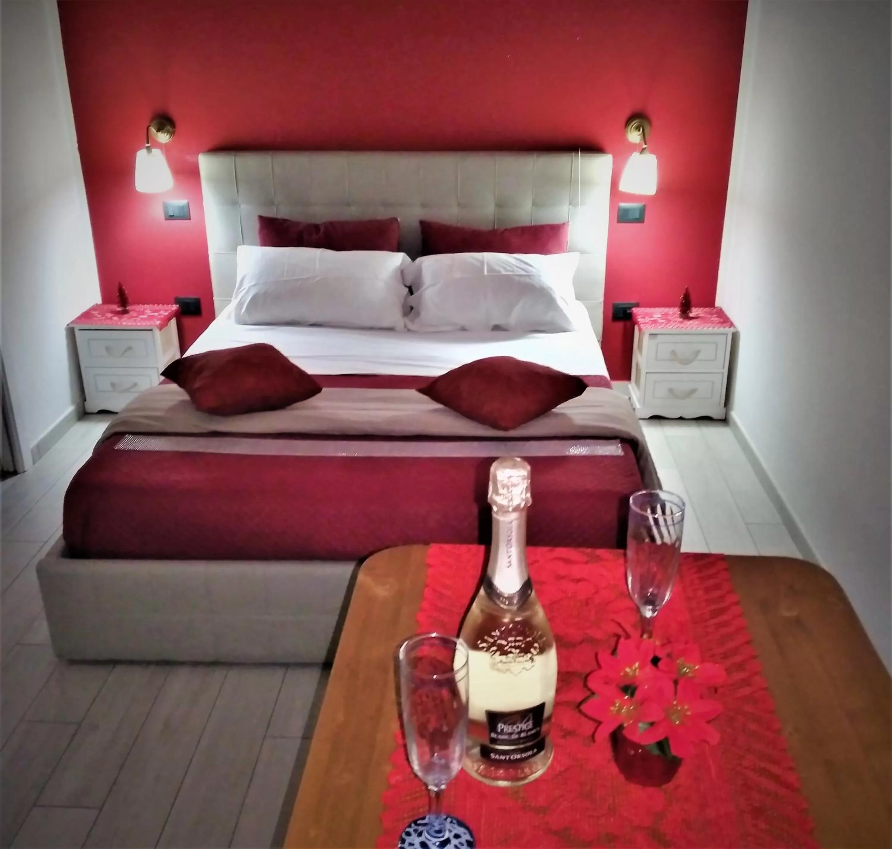 Bed in Domus Michaeli B&B Pompei