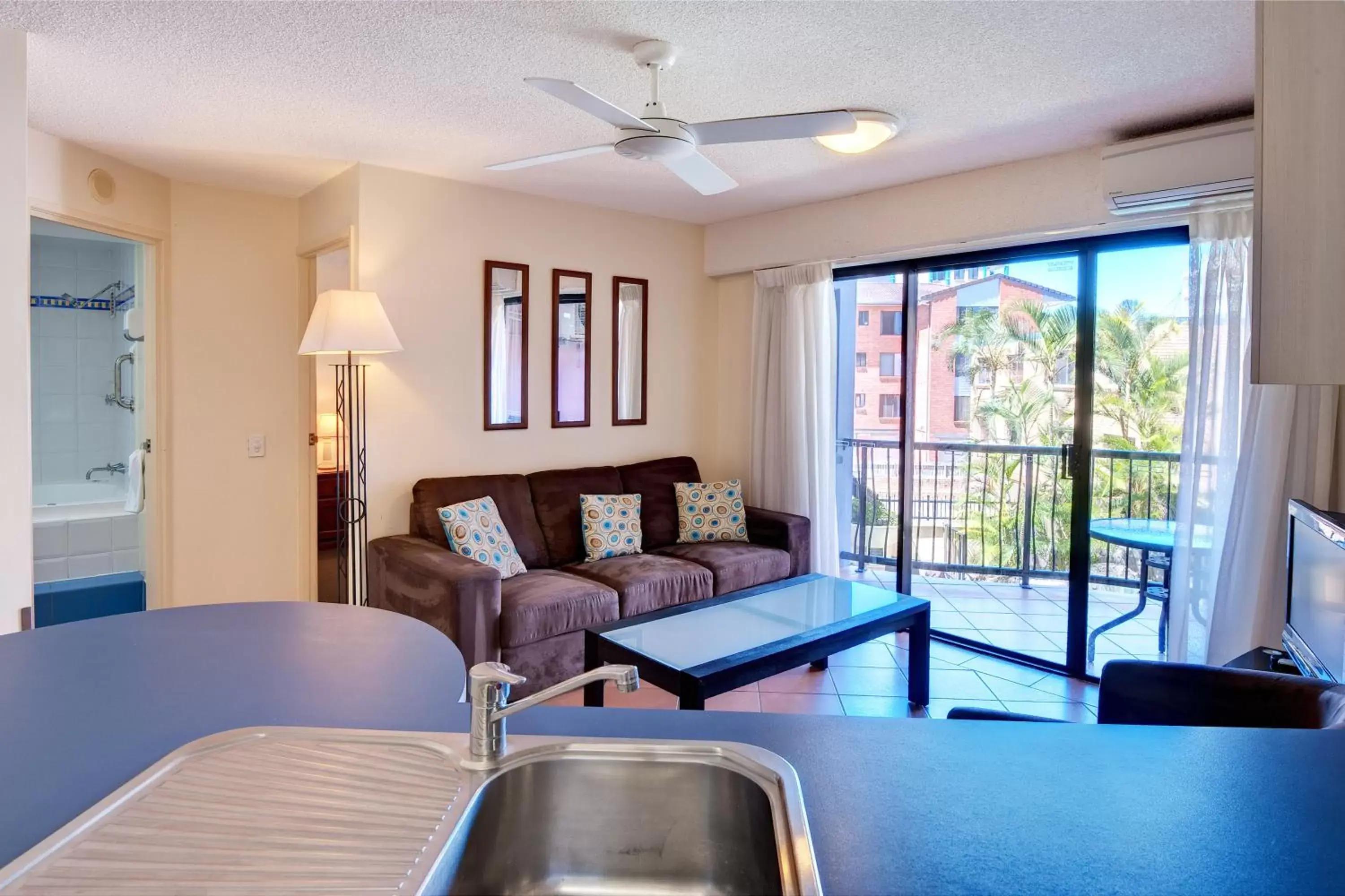 Living room, Seating Area in Nautilus Resort Mooloolaba