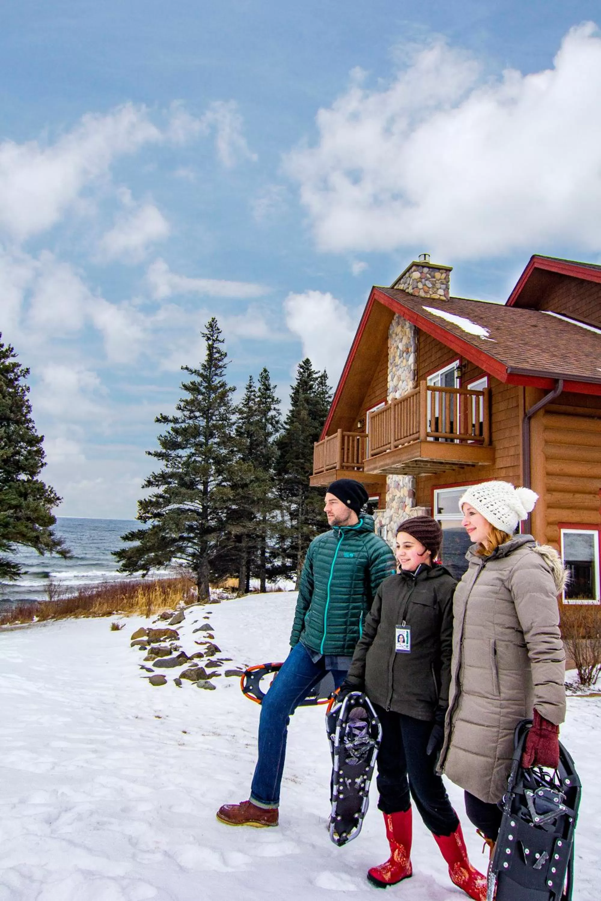 Hiking, Winter in Grand Superior Lodge