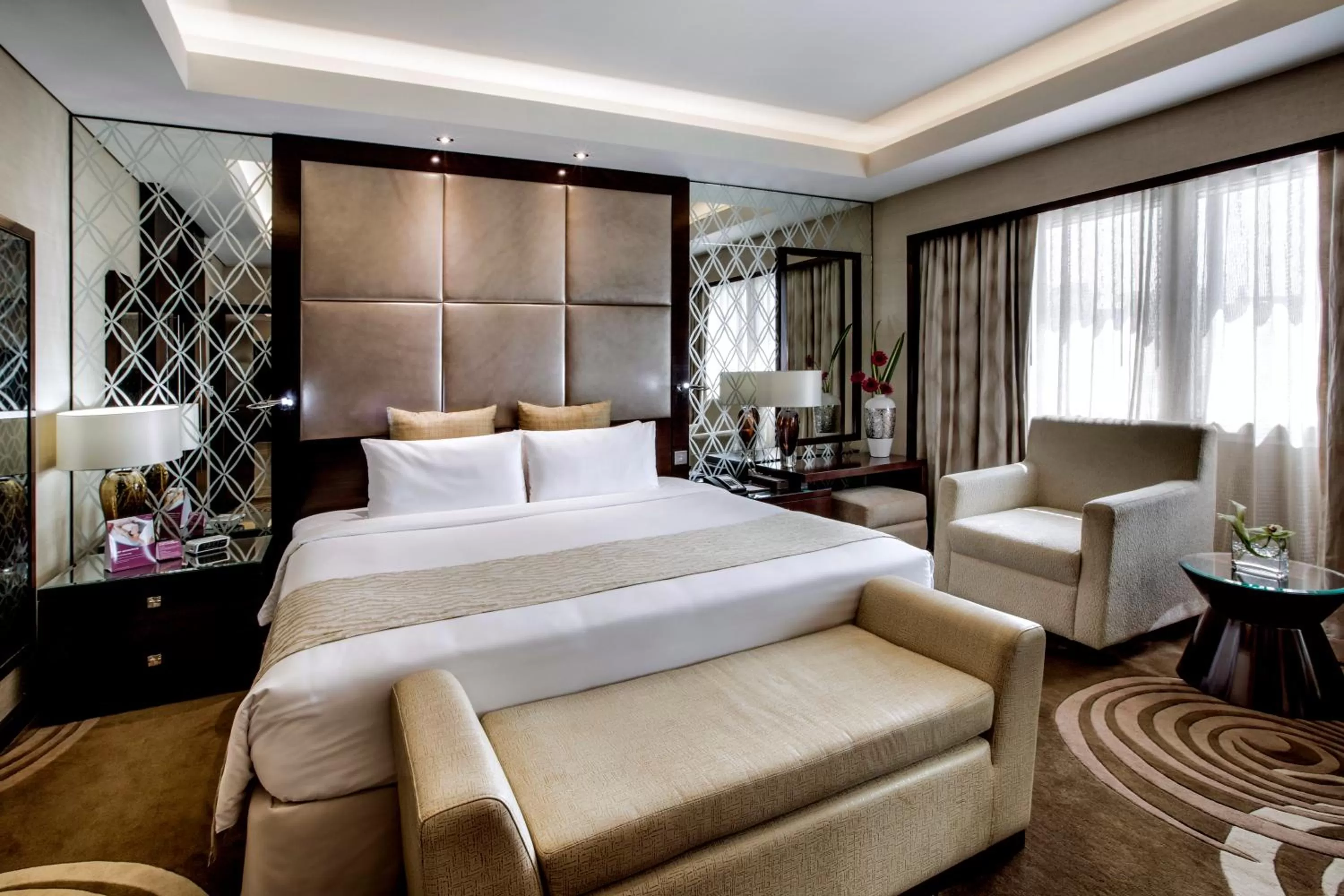Photo of the whole room, Bed in Crowne Plaza Dubai Deira by IHG