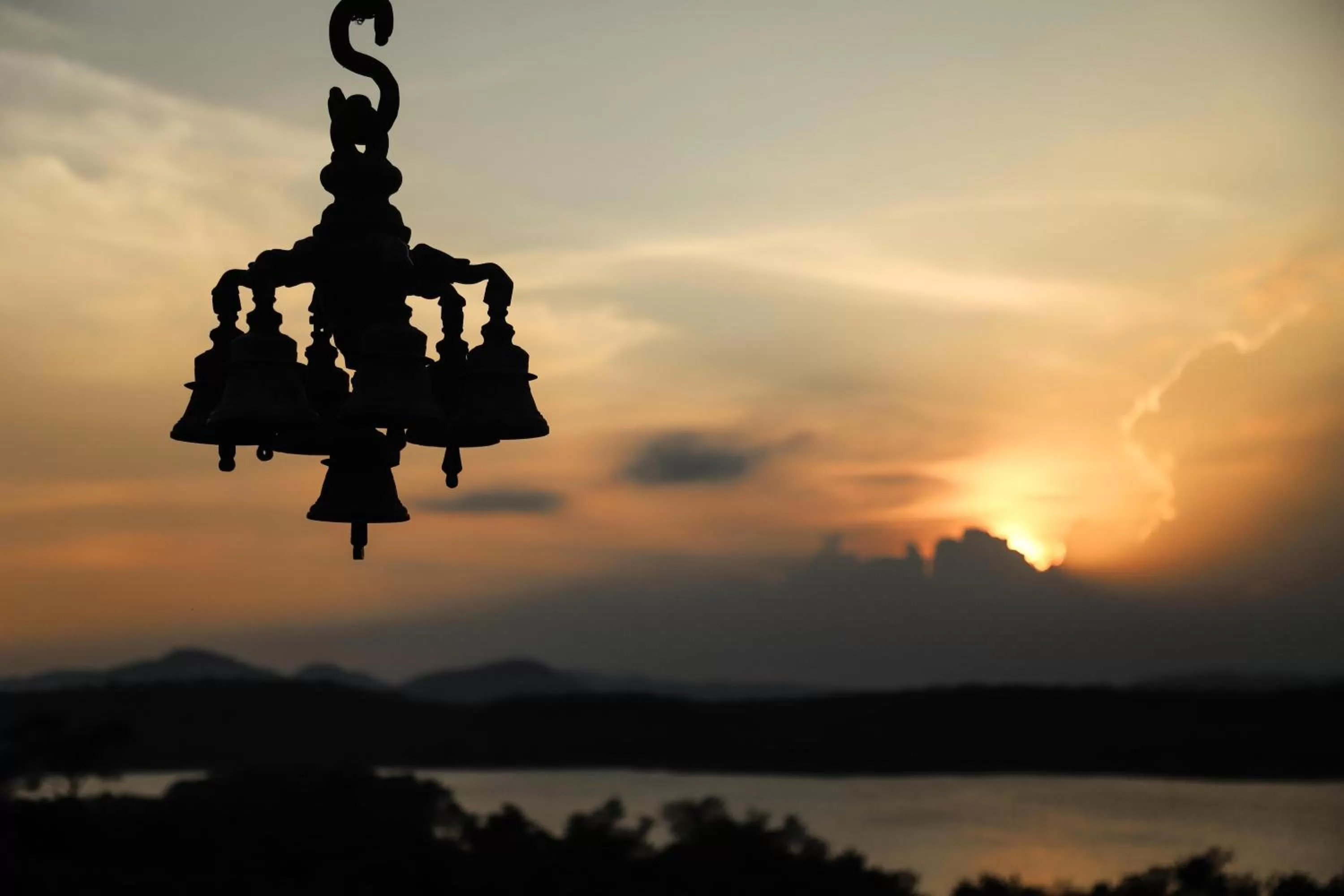 Lake view in Giritale Hotel