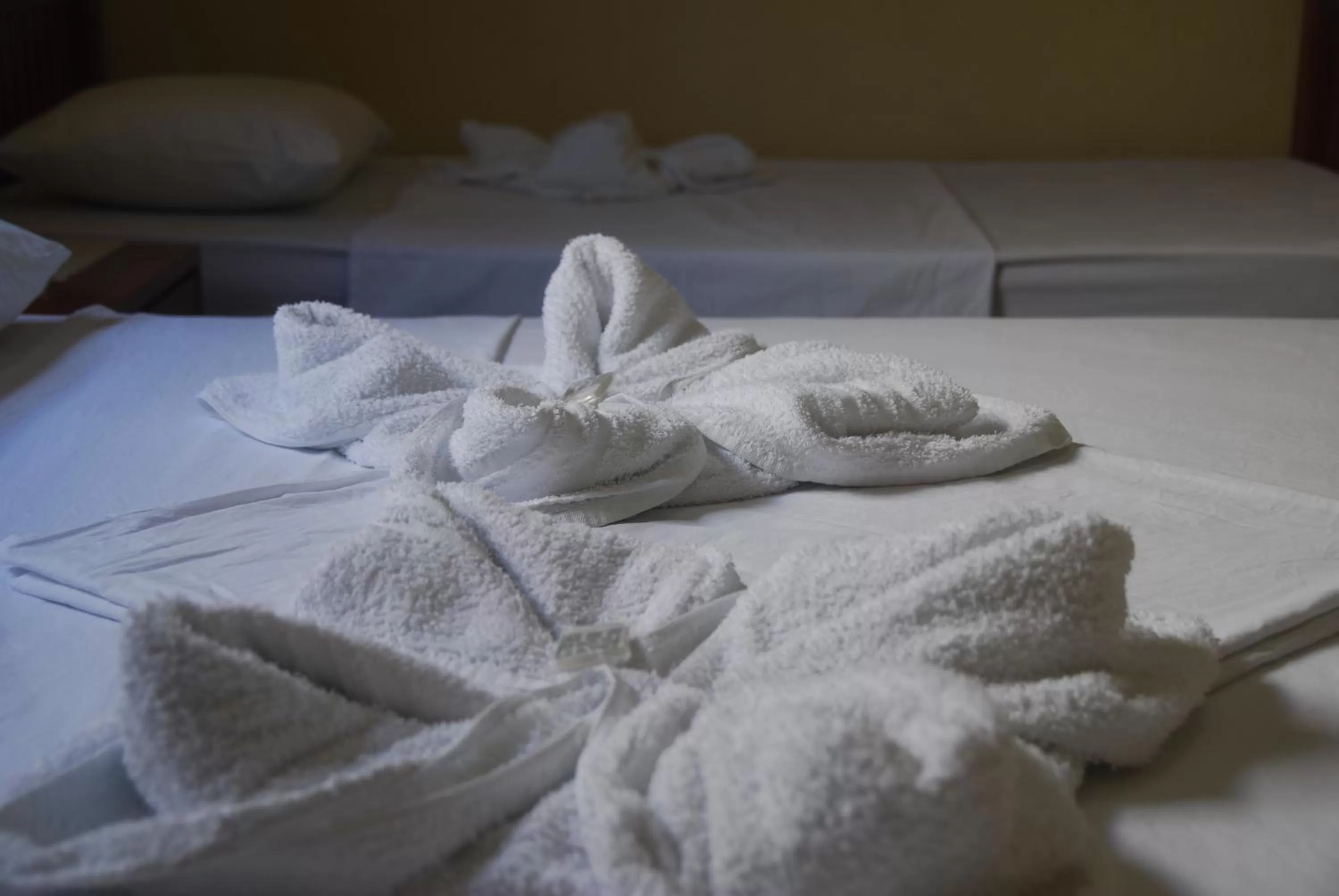 Bed in Refúgio Pousada Fortaleza