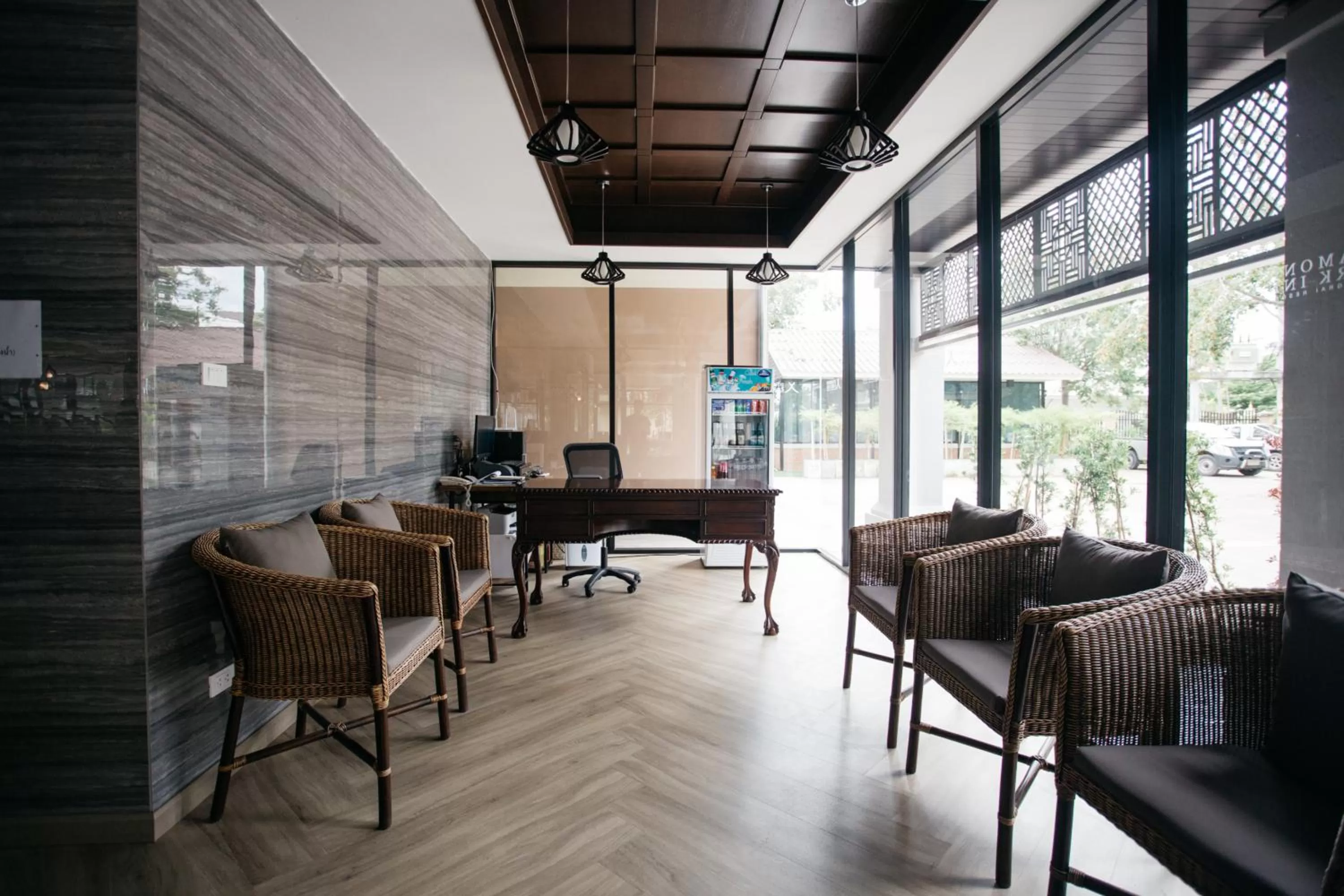 Seating area in Diamond Park Inn Chiangrai & Resort