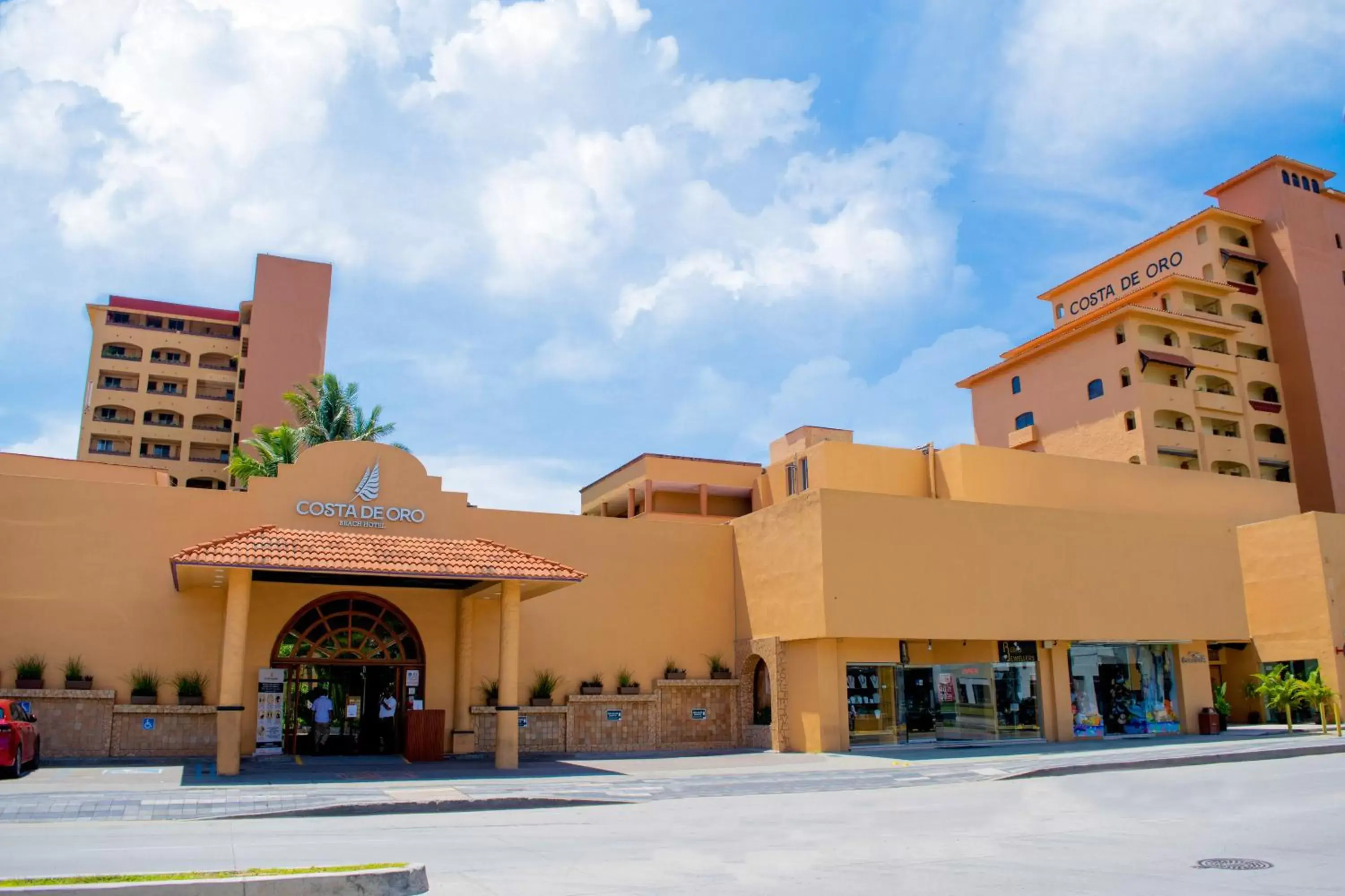 View (from property/room), Property Building in Costa de Oro Beach Hotel