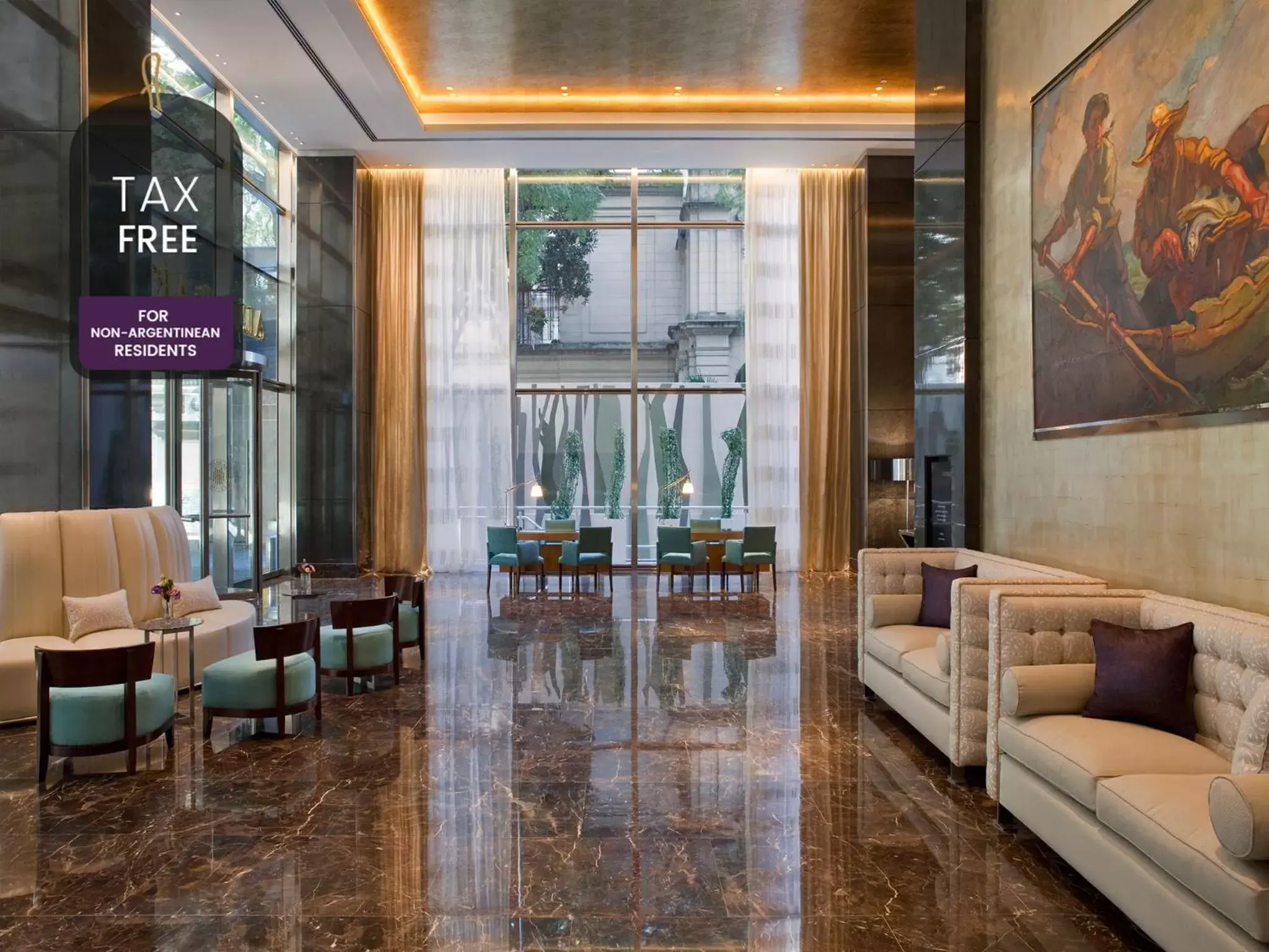 Lobby or reception in Alvear Art Hotel