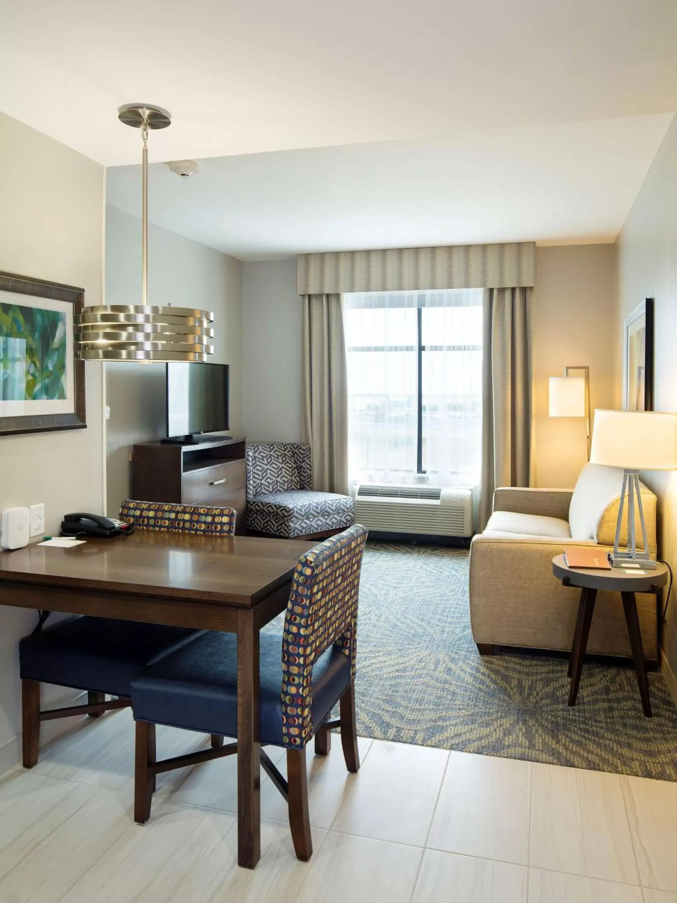 Living room, Seating Area in Homewood Suites by Hilton Houston/Katy Mills Mall