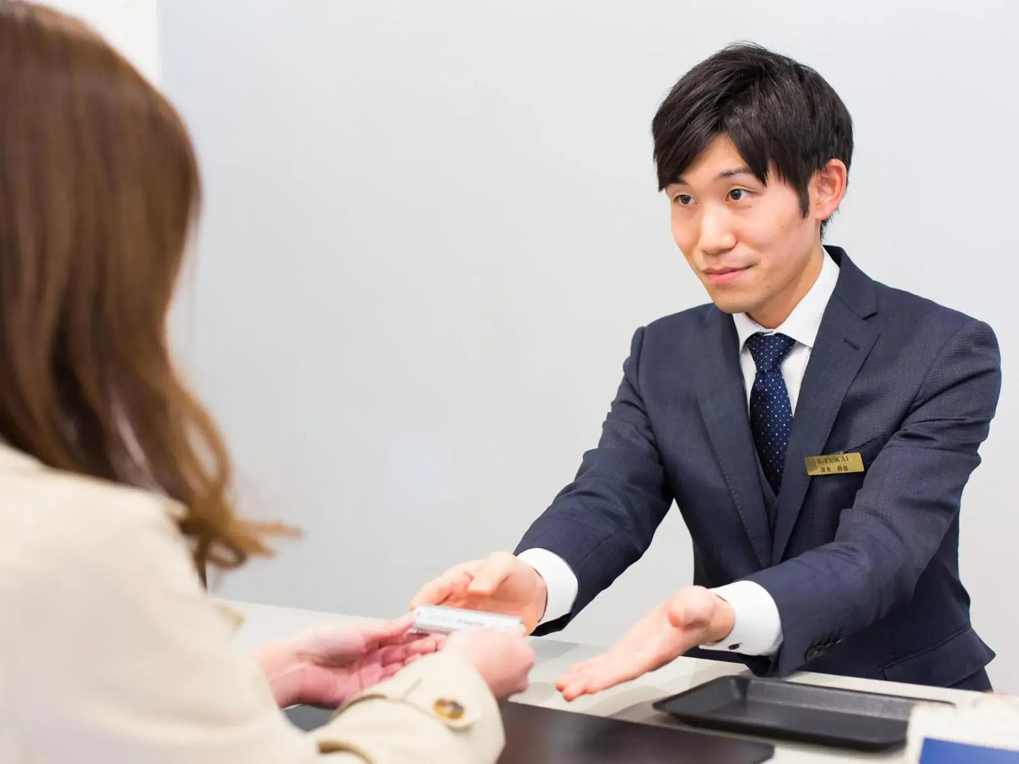 Staff in Hotel AreaOne Sakaiminato Marina